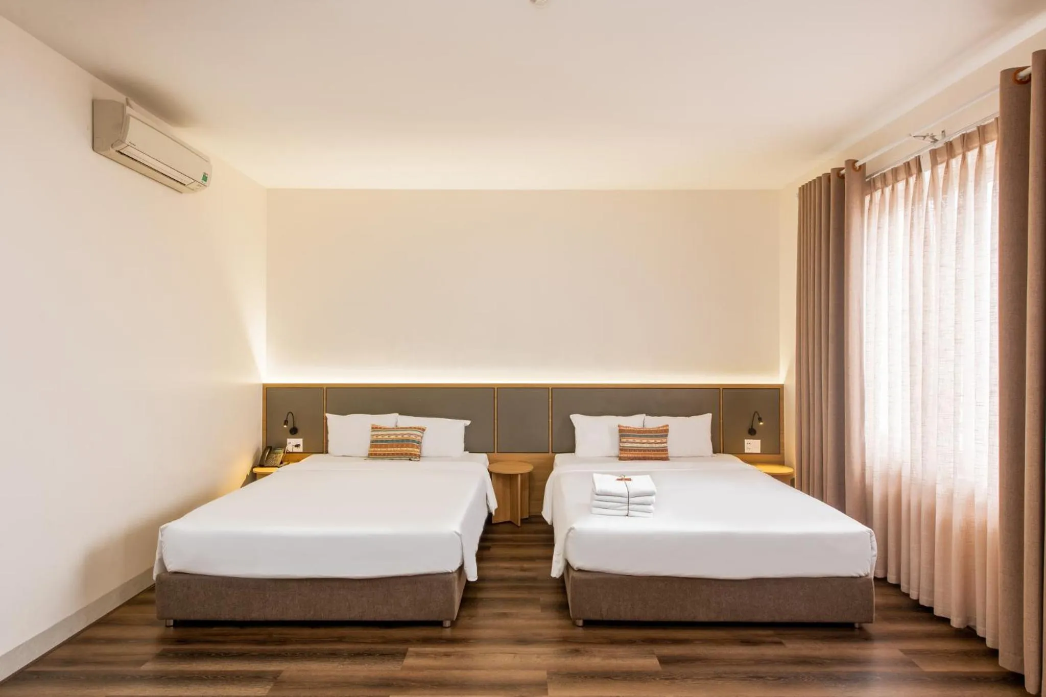 Bed in Thanh Mai Hotel