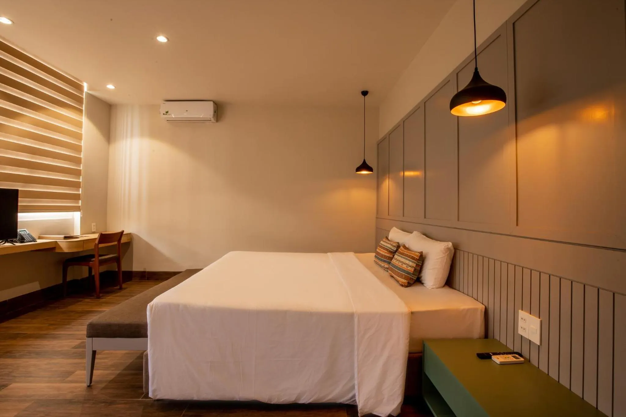 Bed in Thanh Mai Hotel