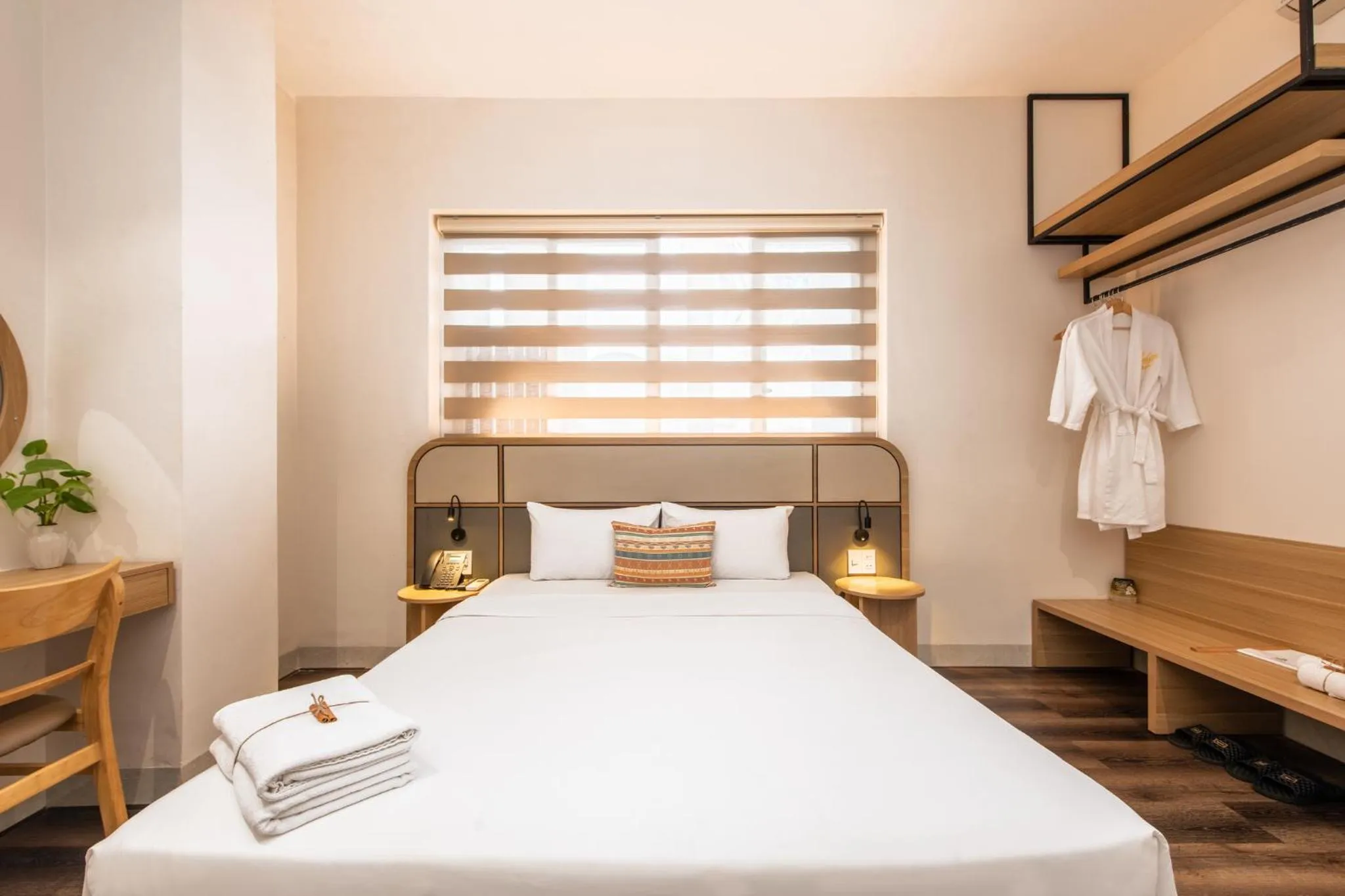 Bed in Thanh Mai Hotel