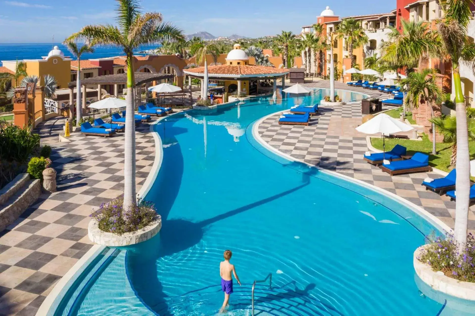 Swimming pool in Hacienda Encantada Resort & Spa Swimming pool in Hacienda Encantada Resort & Spa