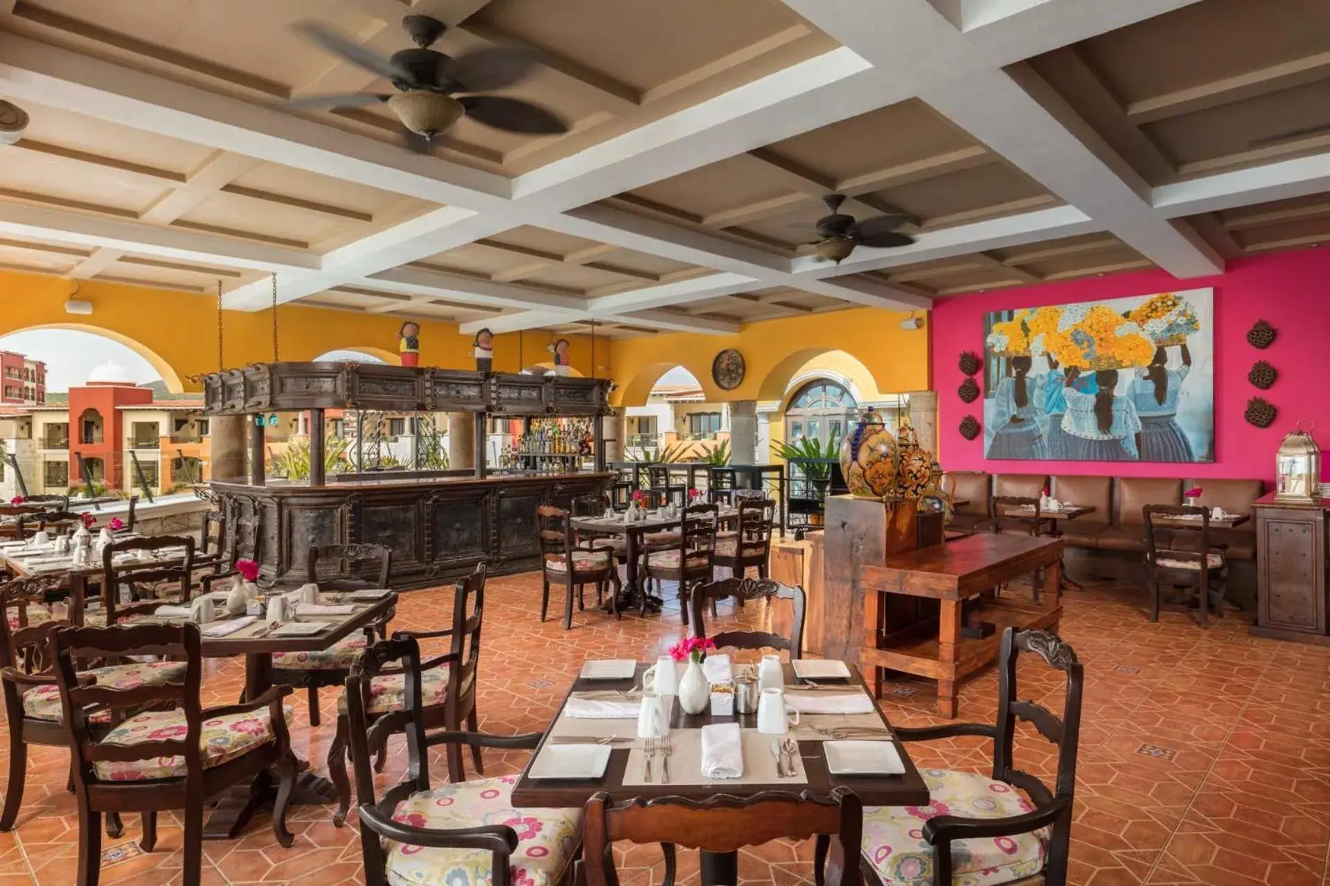 Breakfast in Hacienda Encantada Resort & Spa Breakfast in Hacienda Encantada Resort & Spa