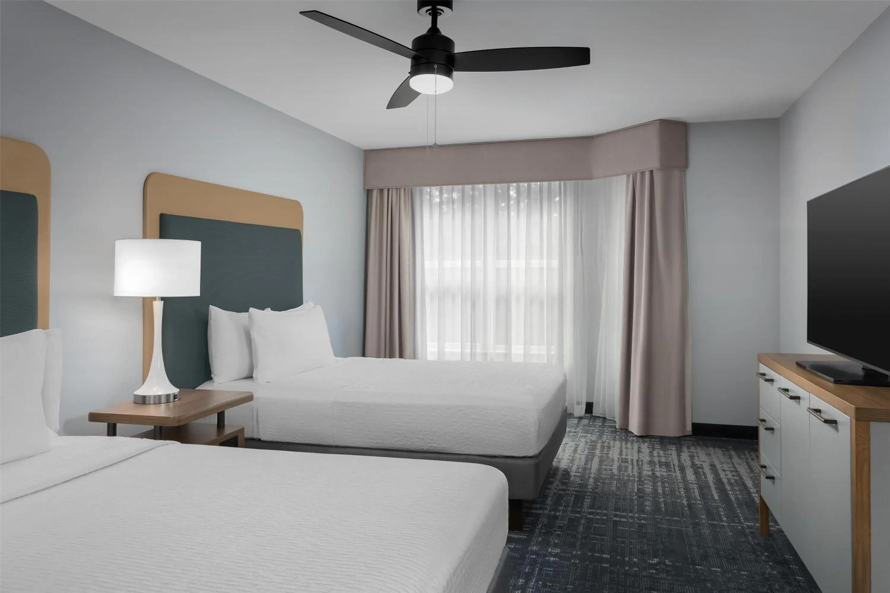 Bed in Homewood Suites by Hilton Birmingham South Inverness