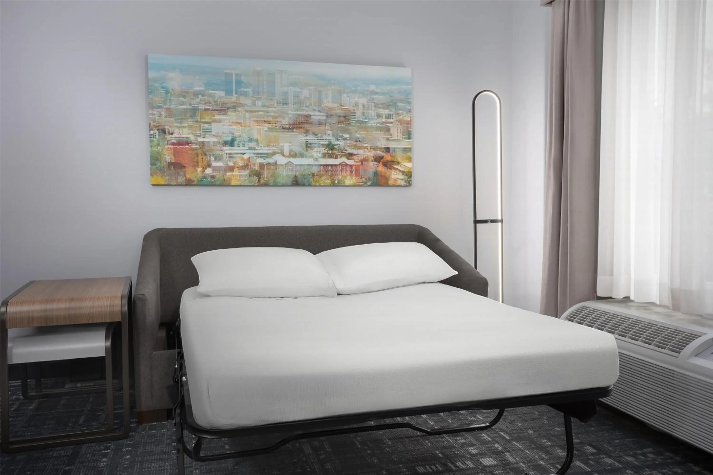 Living room, Bed in Homewood Suites by Hilton Birmingham South Inverness