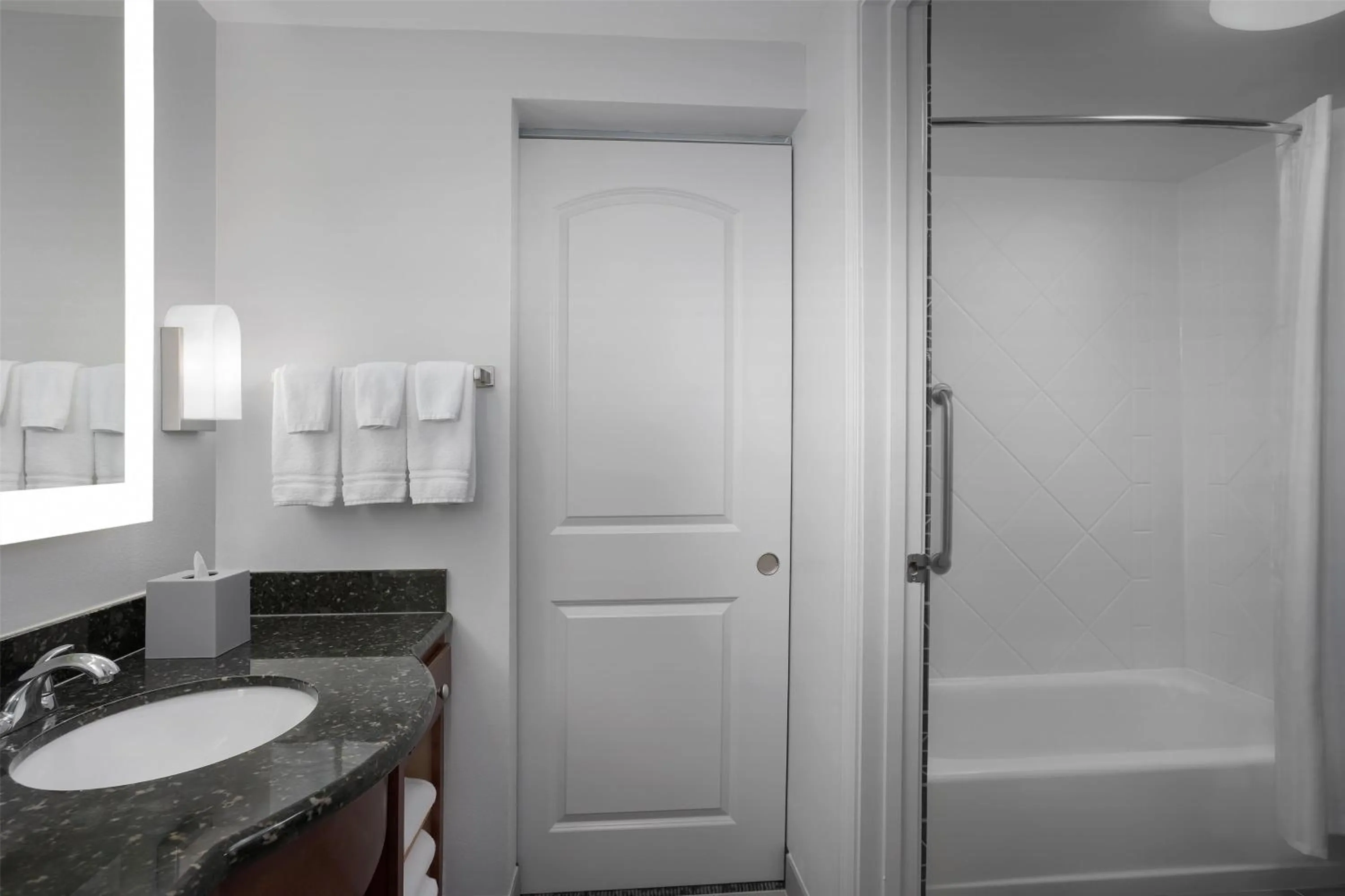 Bathroom in Homewood Suites by Hilton Birmingham South Inverness