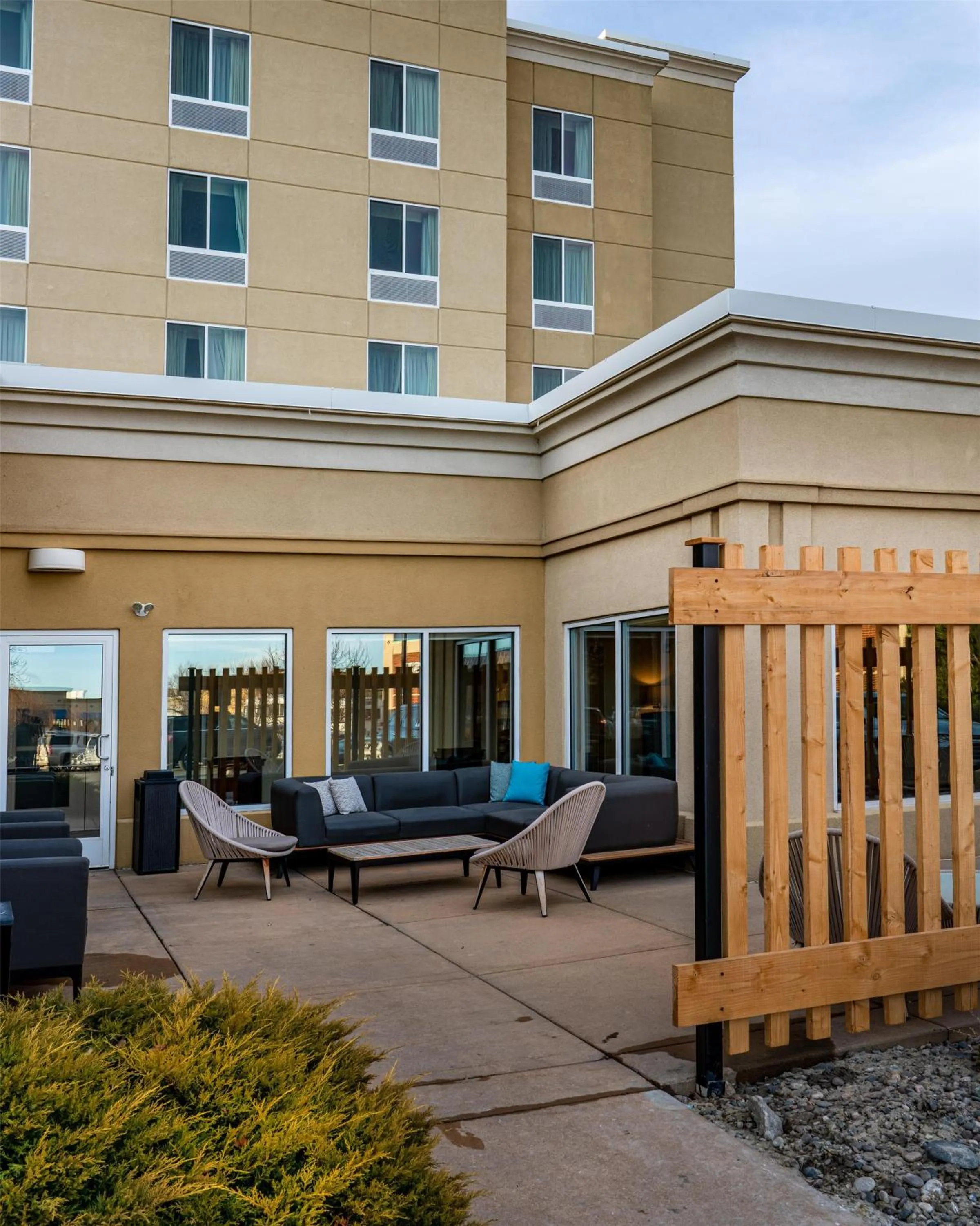 Patio in Hilton Garden Inn Billings