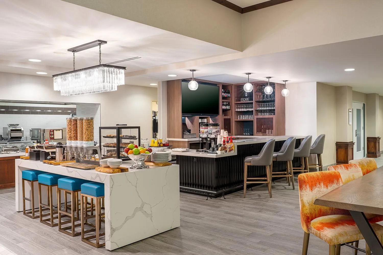 Dining area in Hilton Garden Inn Billings