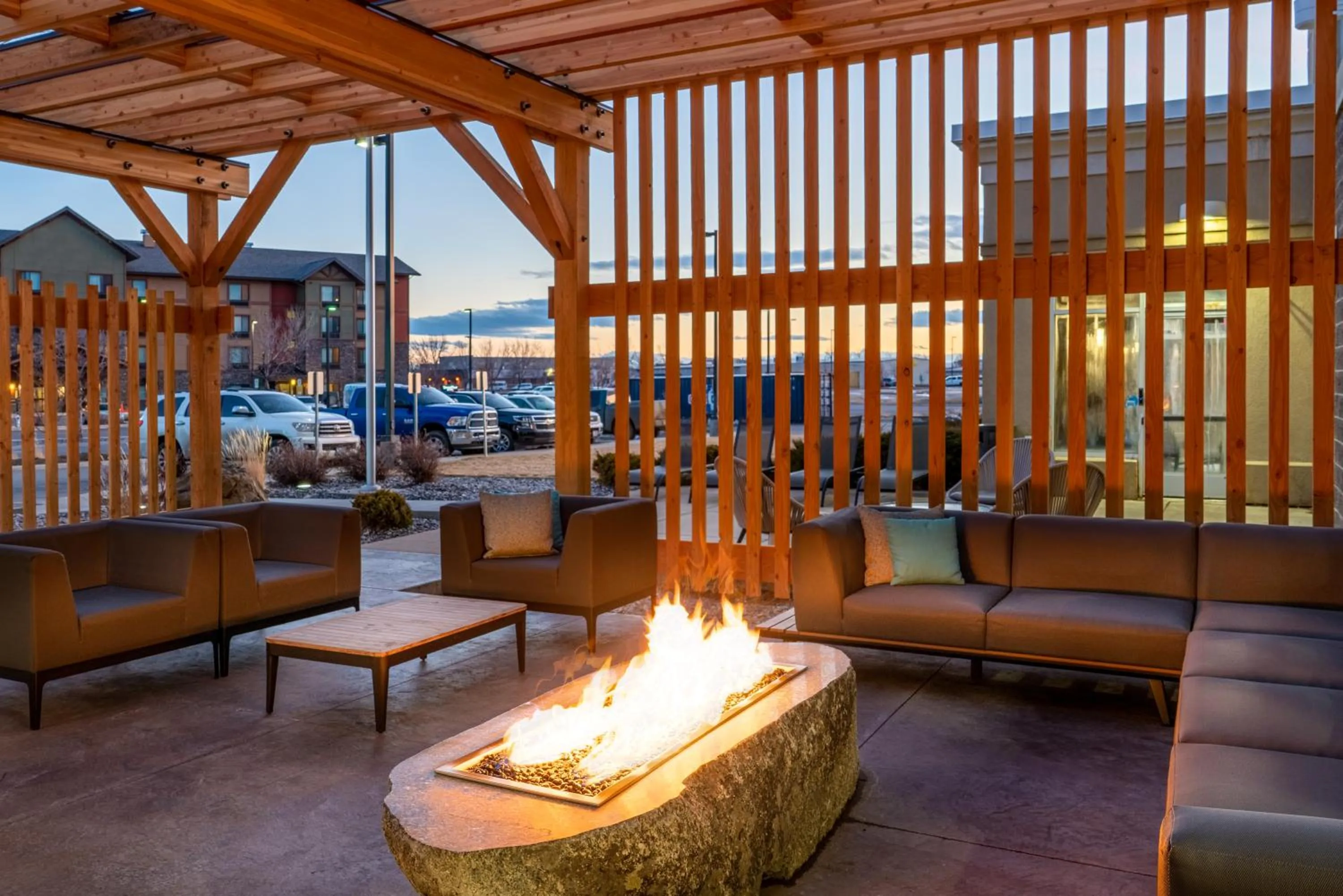 Seating area in Hilton Garden Inn Billings