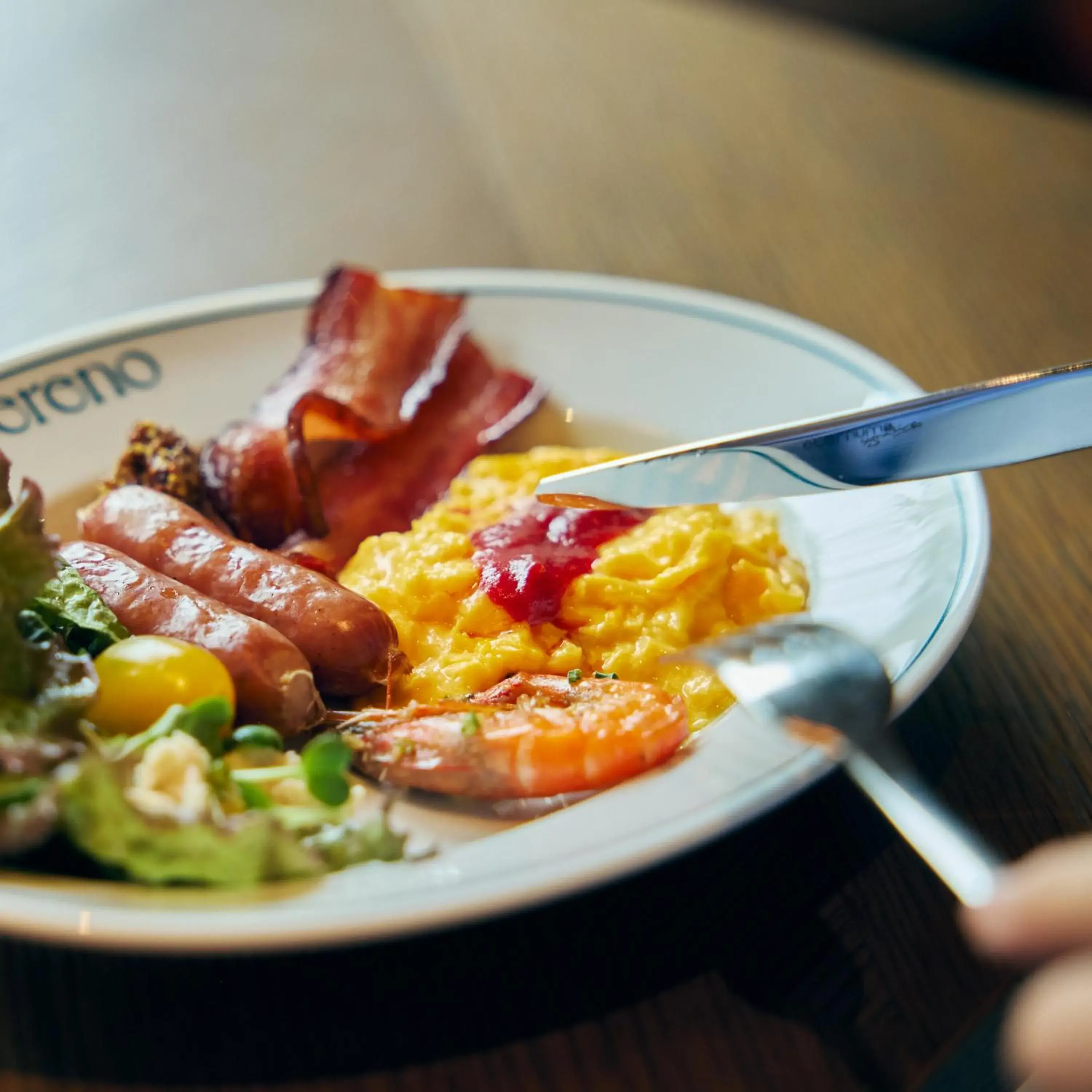 Buffet breakfast in The Mark Grand Hotel Buffet breakfast in The Mark Grand Hotel