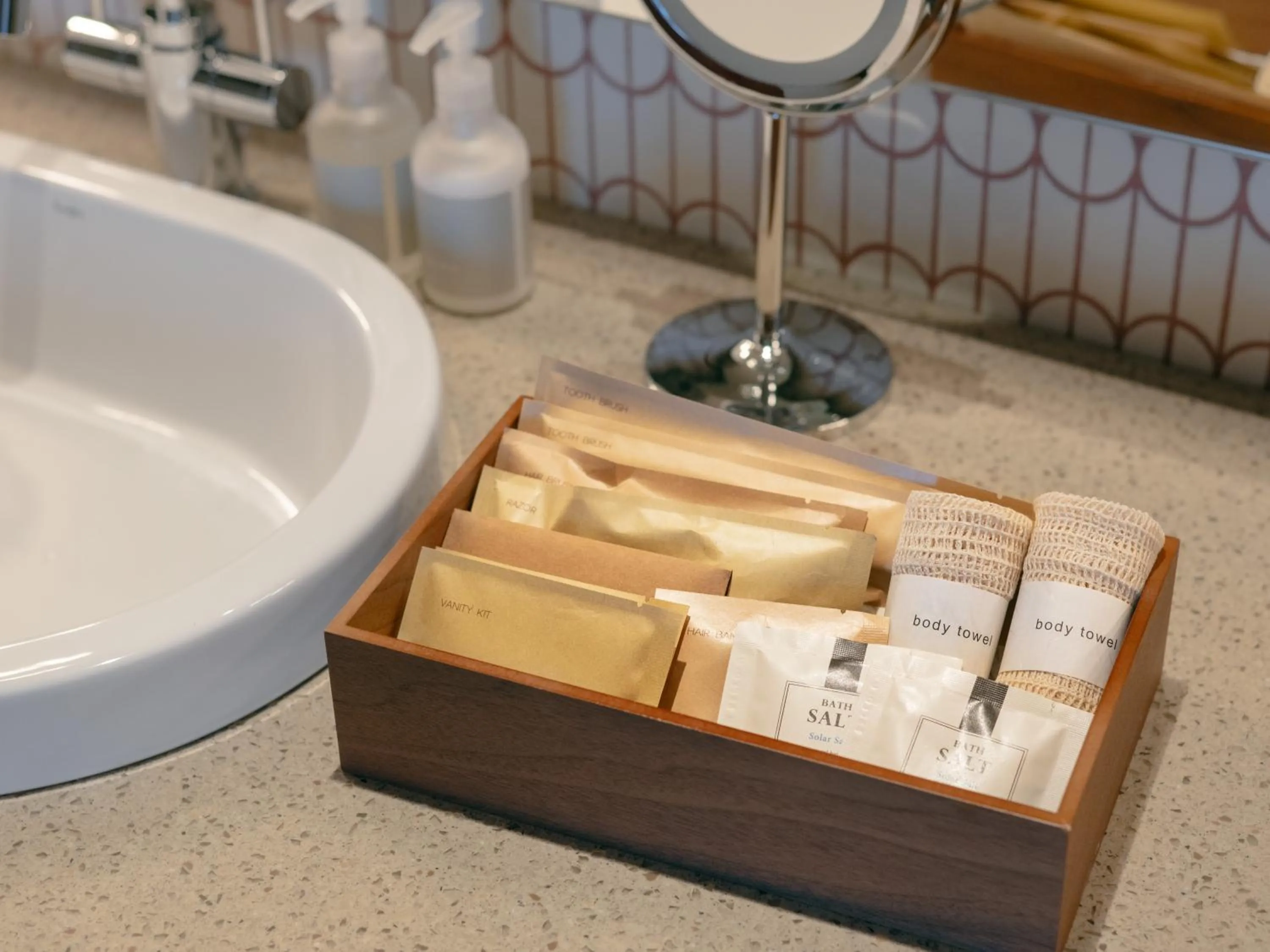 Bathroom in The Mark Grand Hotel