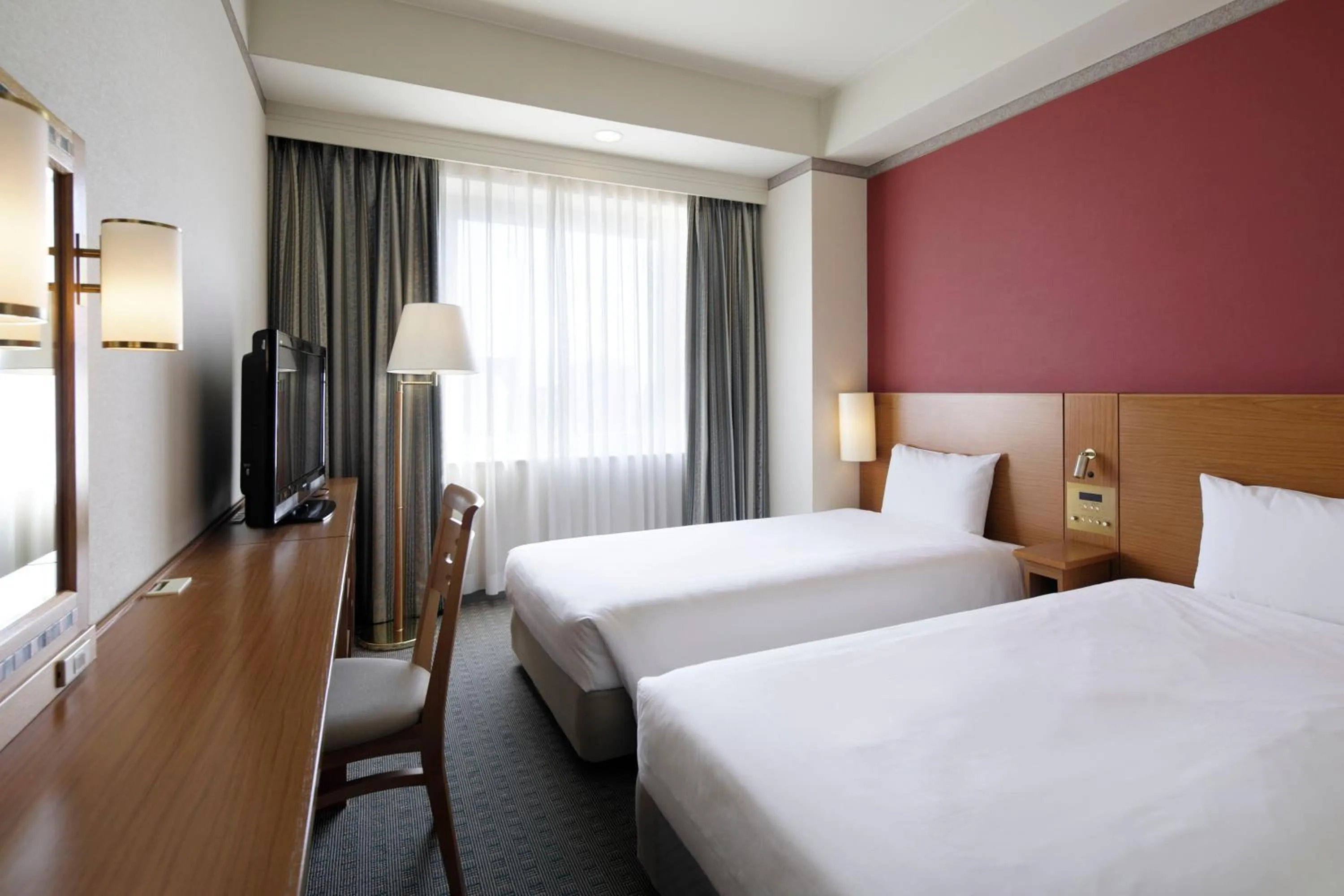 Bed in The Mark Grand Hotel