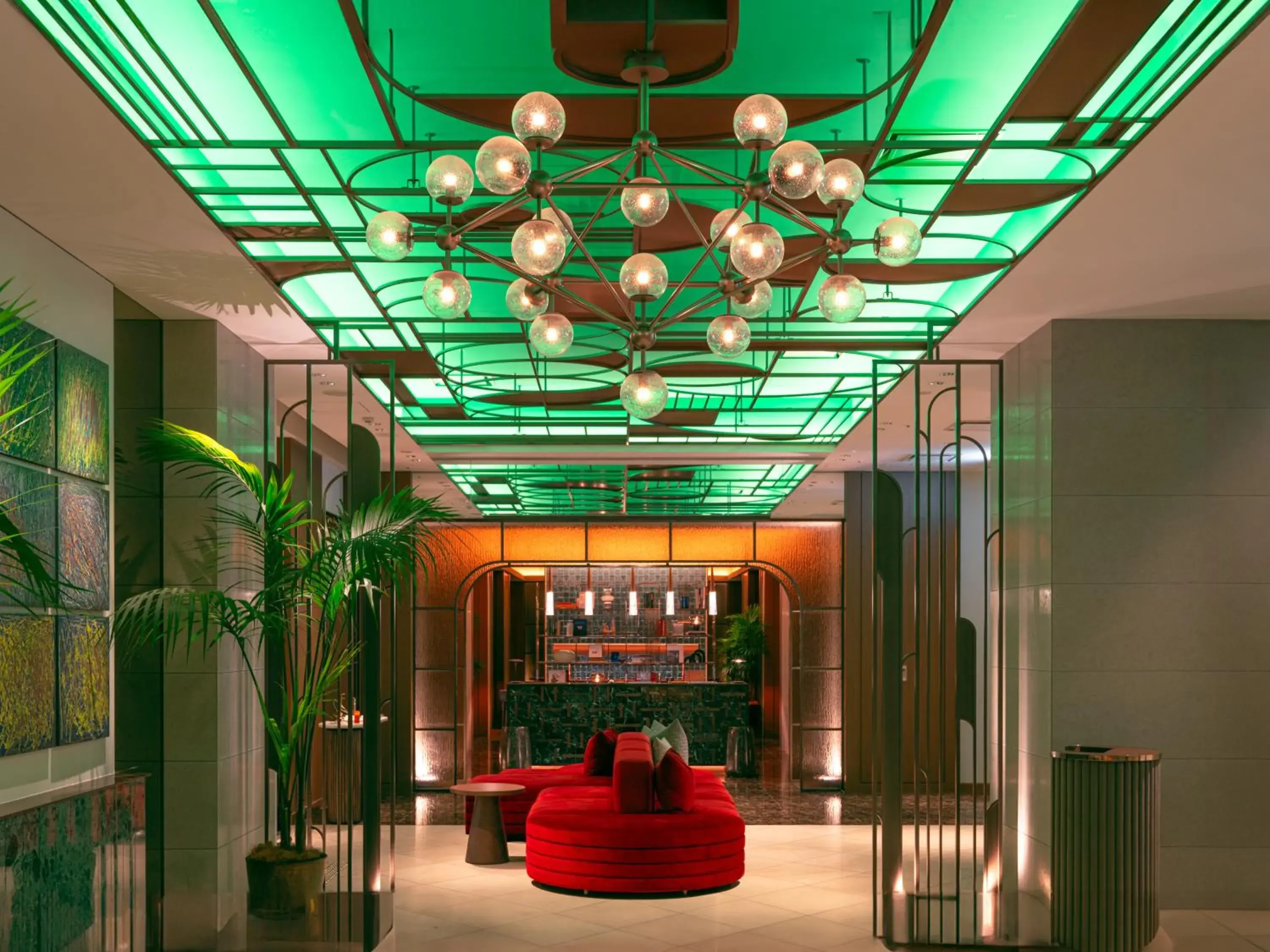 Lobby or reception in The Mark Grand Hotel Lobby or reception in The Mark Grand Hotel