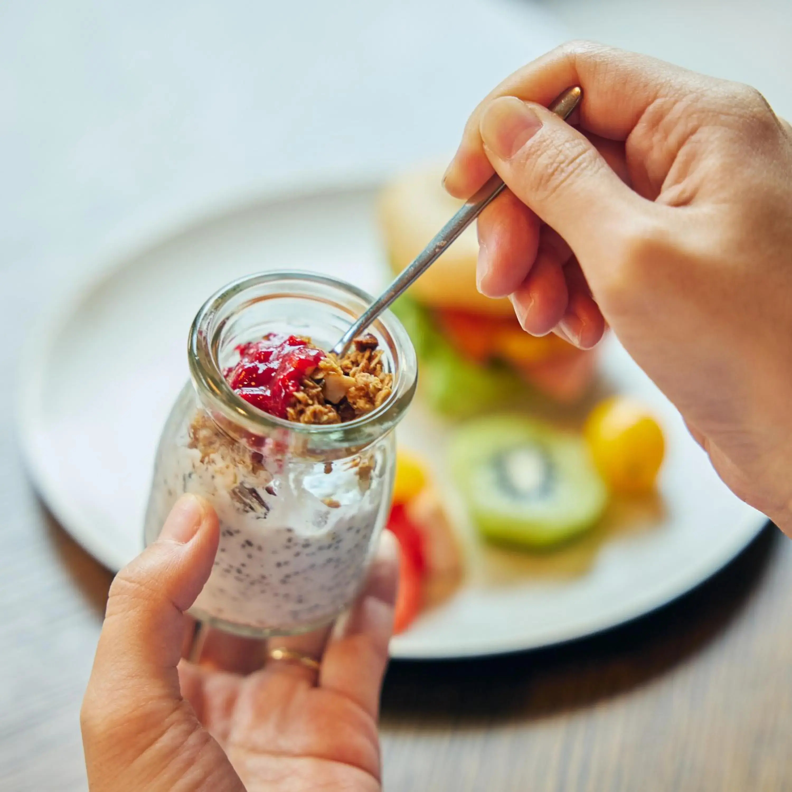 Buffet breakfast in The Mark Grand Hotel Buffet breakfast in The Mark Grand Hotel