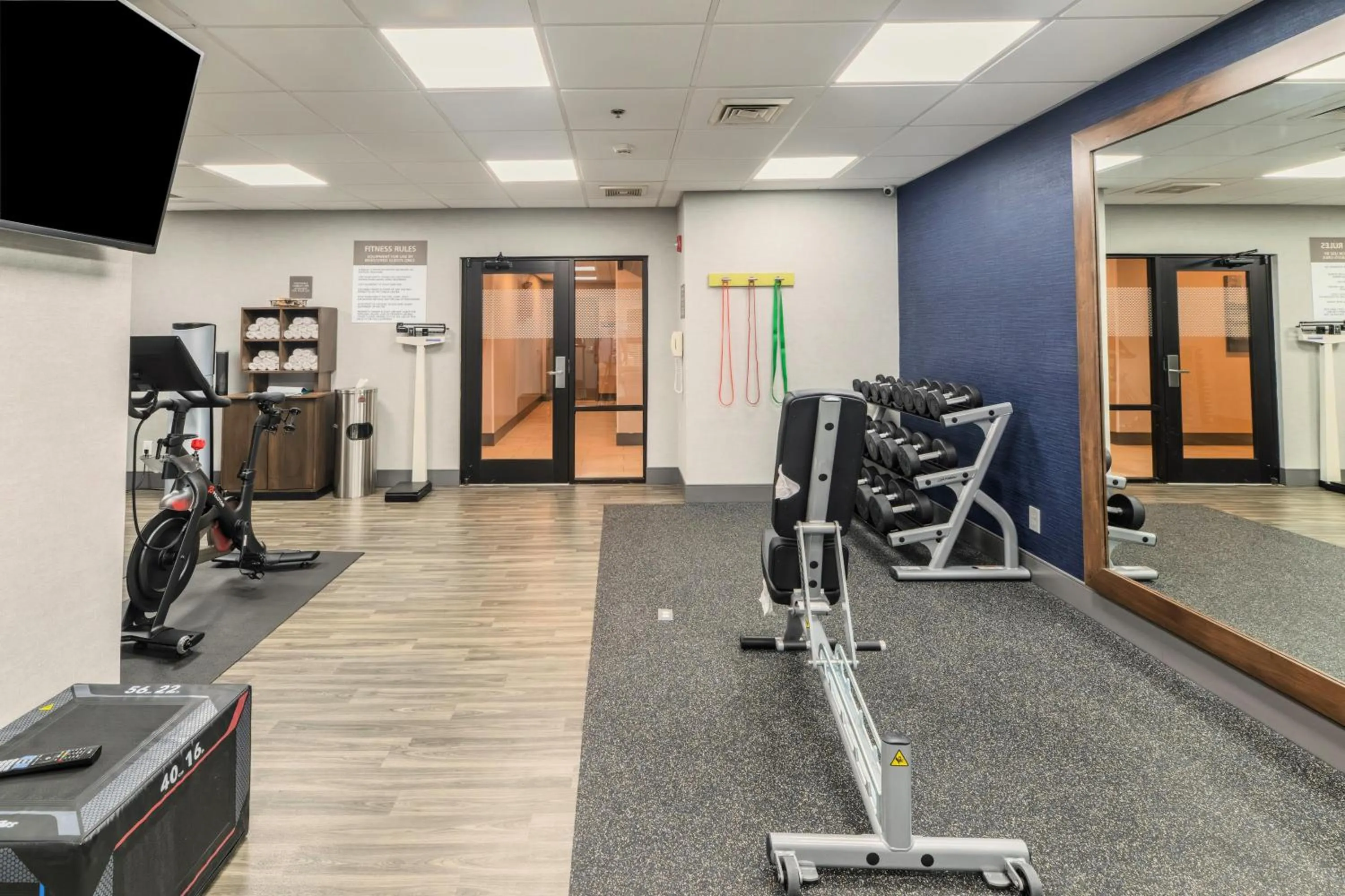 Fitness centre/facilities in Hampton Inn Jasper, AL