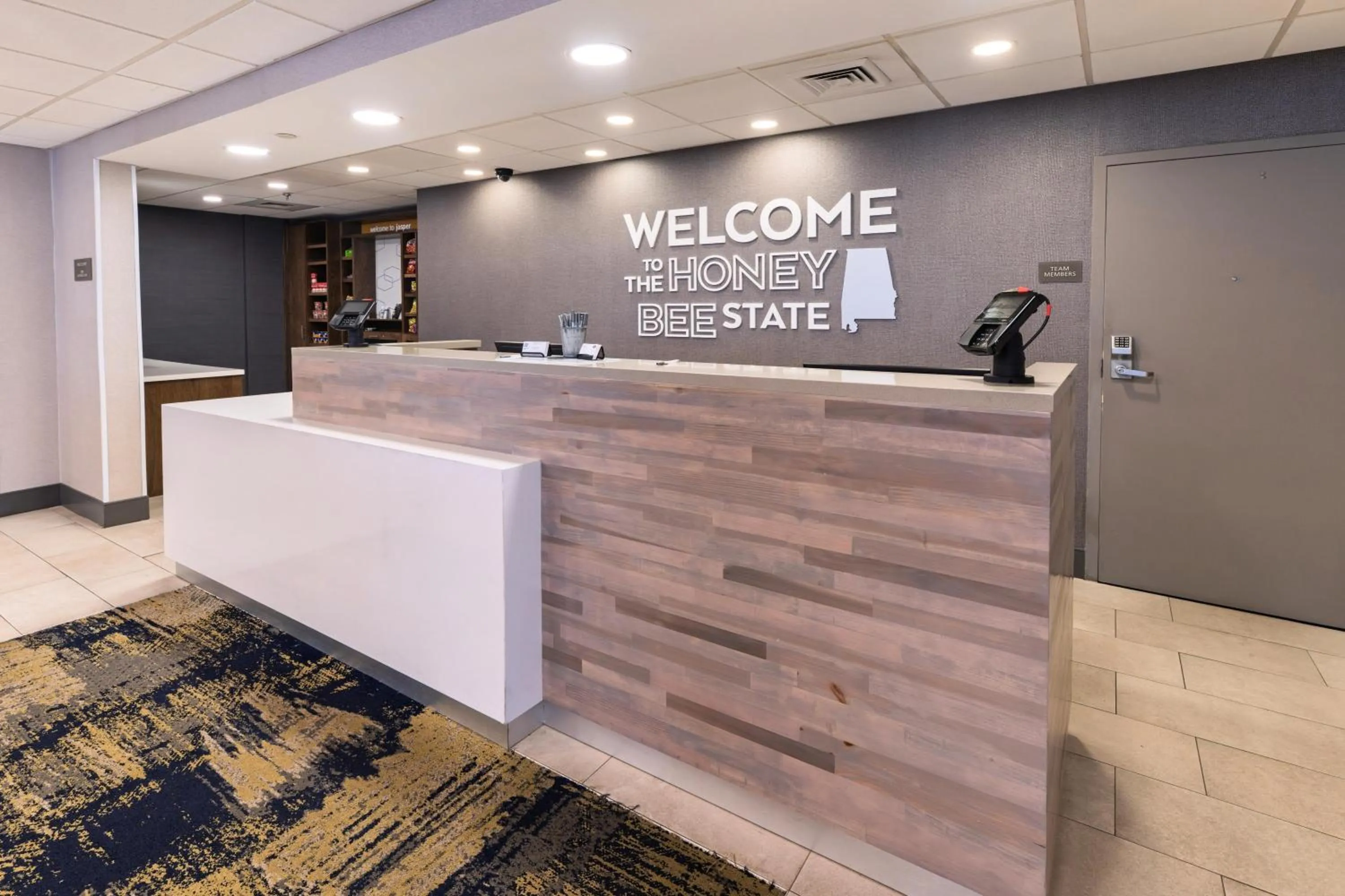 Lobby or reception in Hampton Inn Jasper, AL