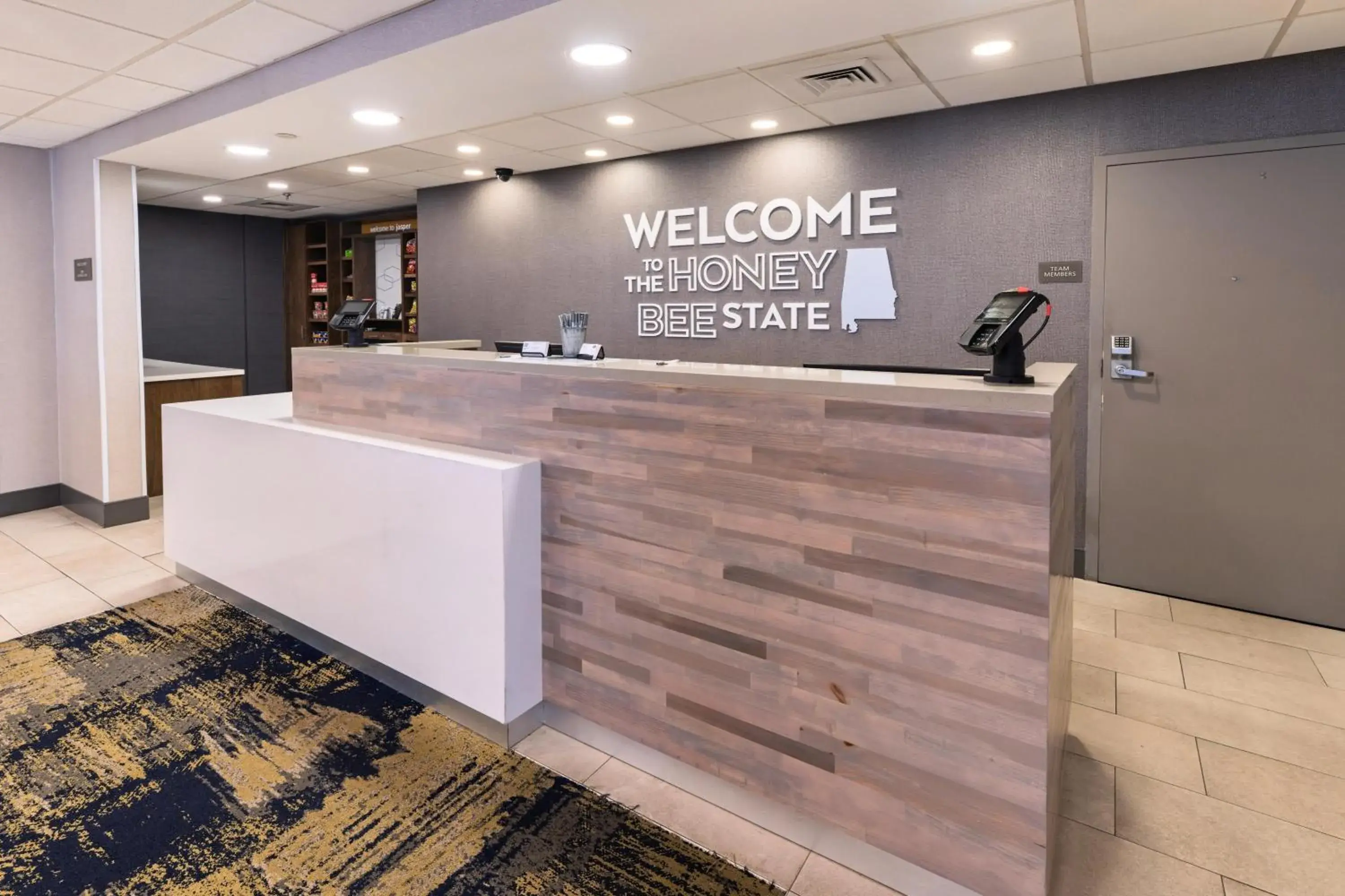 Lobby or reception in Hampton Inn Jasper, AL Lobby or reception in Hampton Inn Jasper, AL