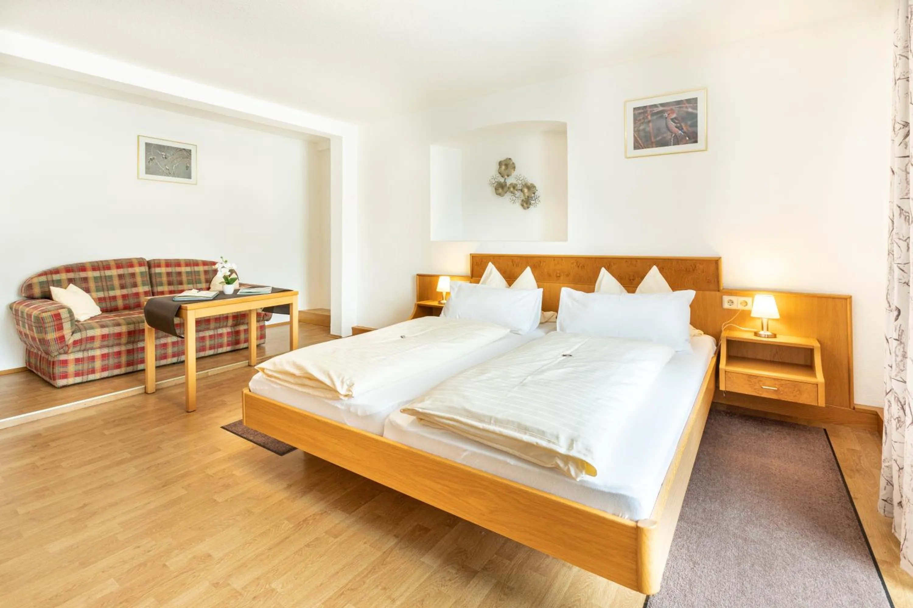Bed in Hotel Landgasthof zum Pflug