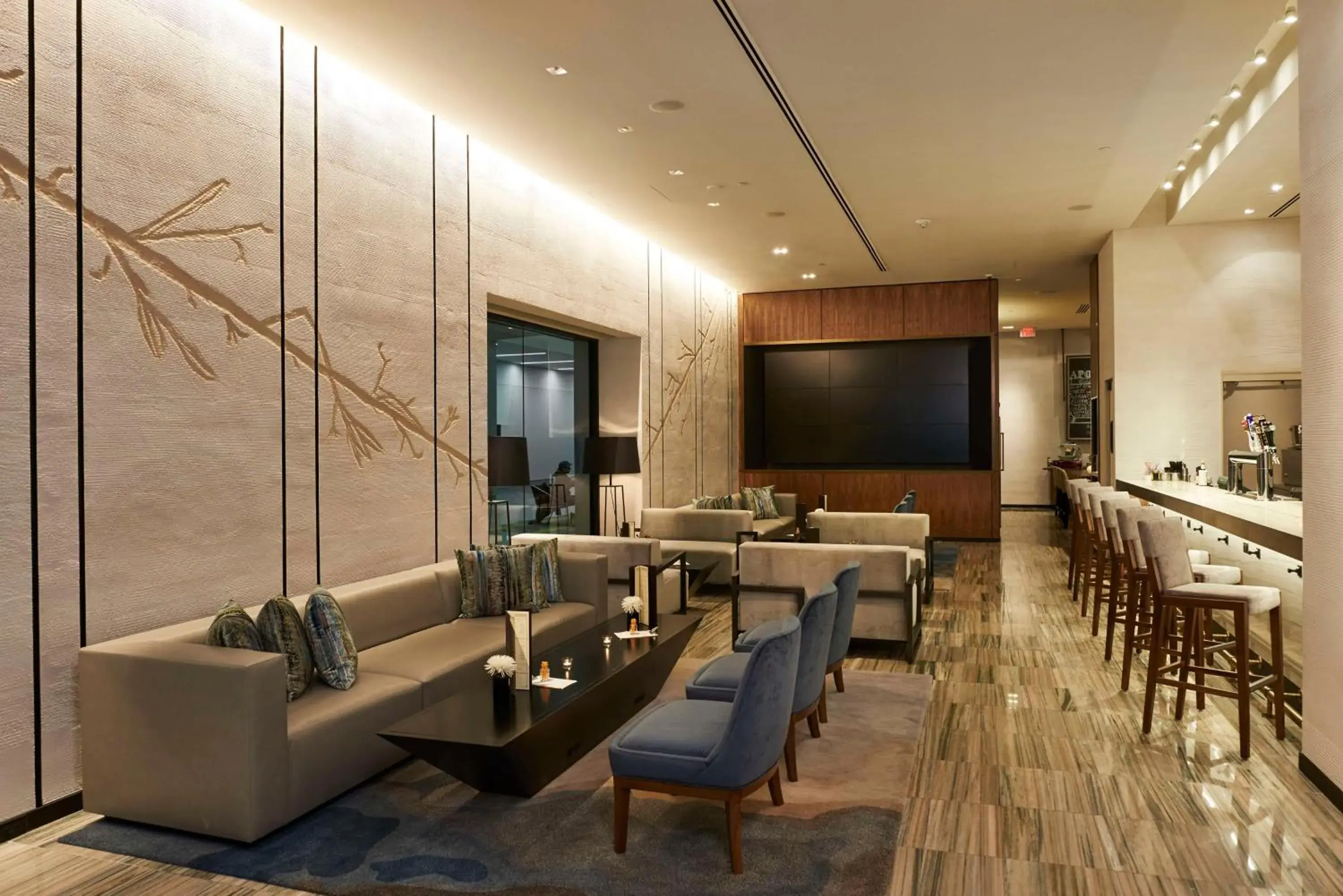 Lounge or bar in The Lofton Hotel Minneapolis, Tapestry Collection by Hilton Lounge or bar in The Lofton Hotel Minneapolis, Tapestry Collection by Hilton