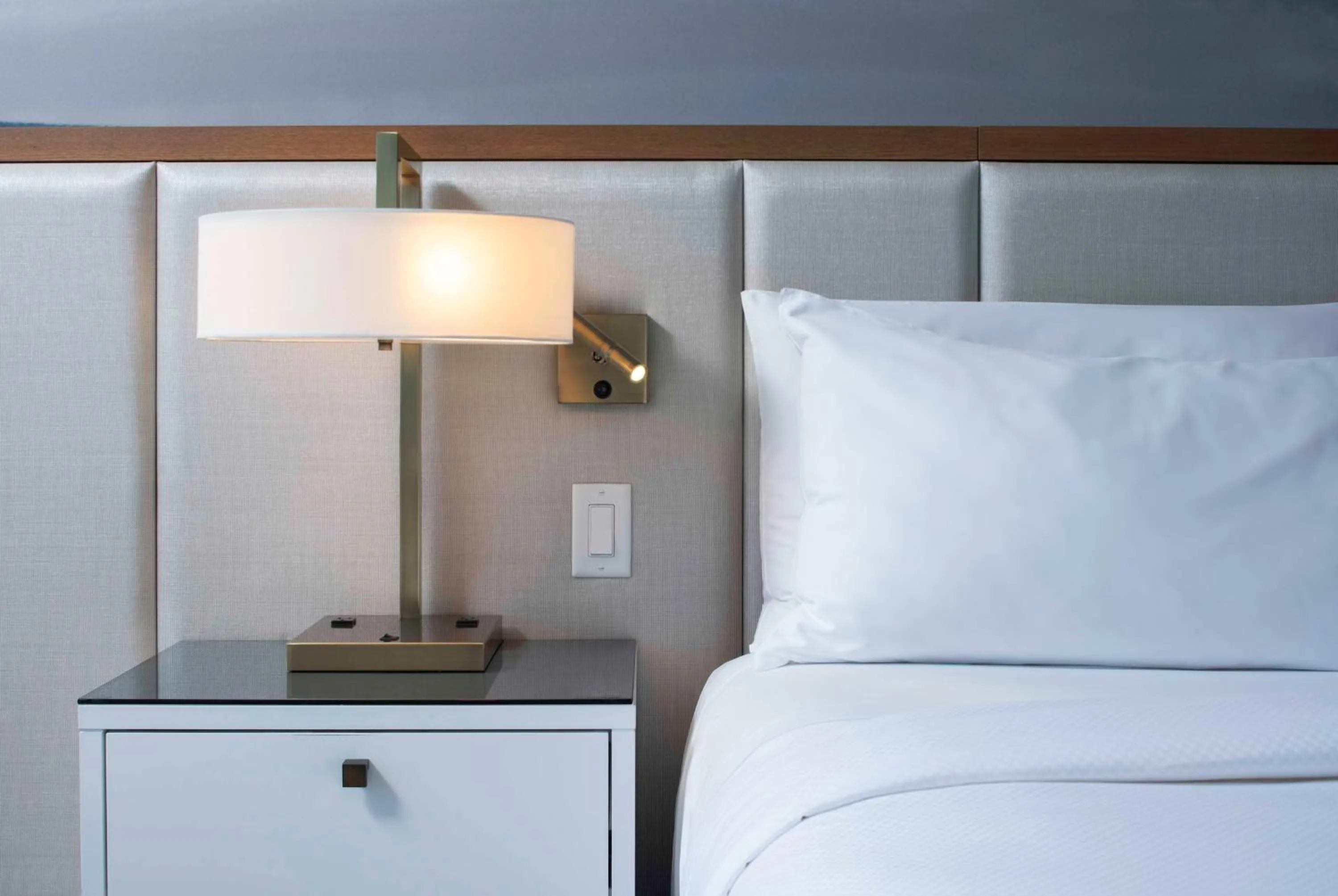 Bed in The Lofton Hotel Minneapolis, Tapestry Collection by Hilton