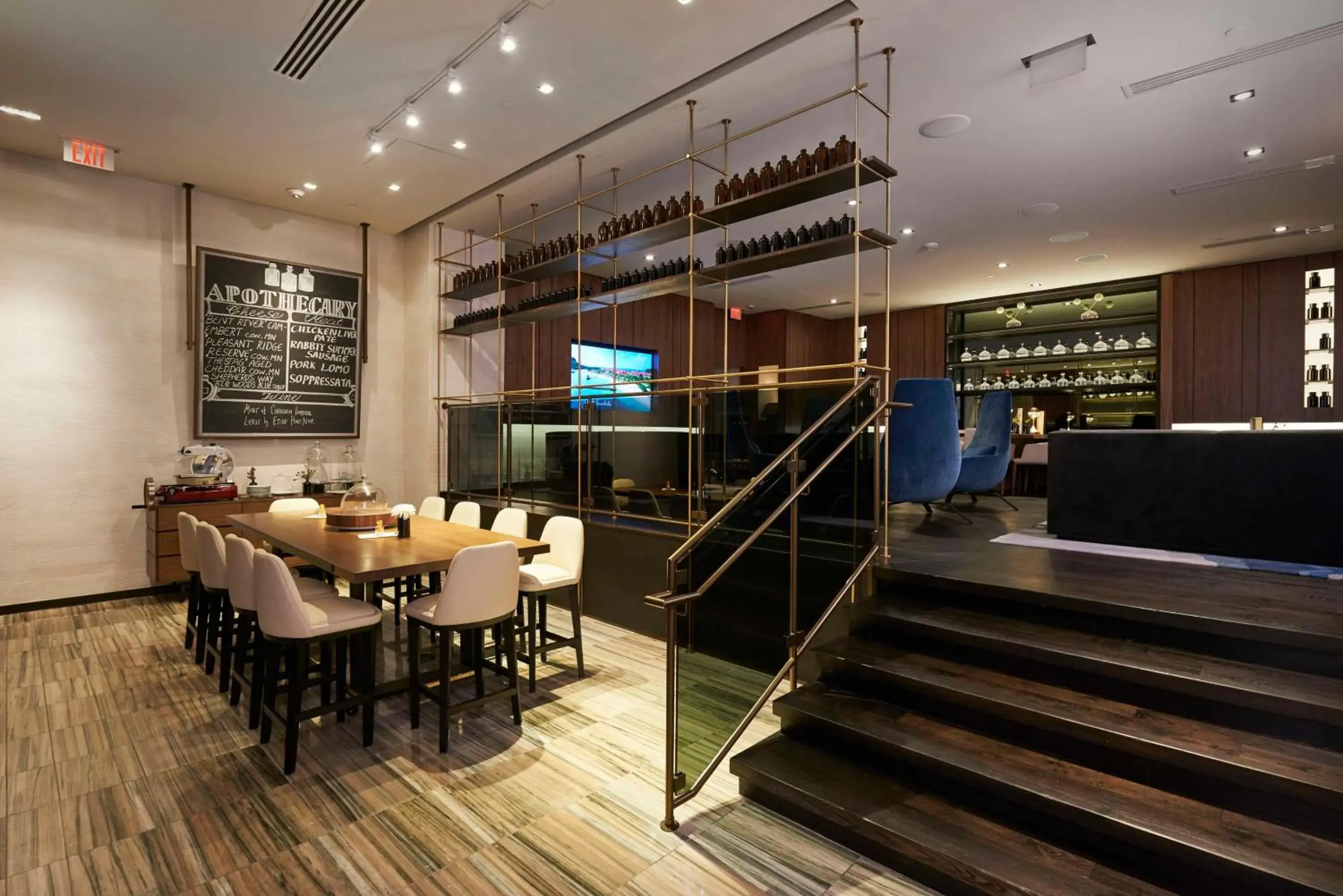 Lounge or bar in The Lofton Hotel Minneapolis, Tapestry Collection by Hilton Lounge or bar in The Lofton Hotel Minneapolis, Tapestry Collection by Hilton