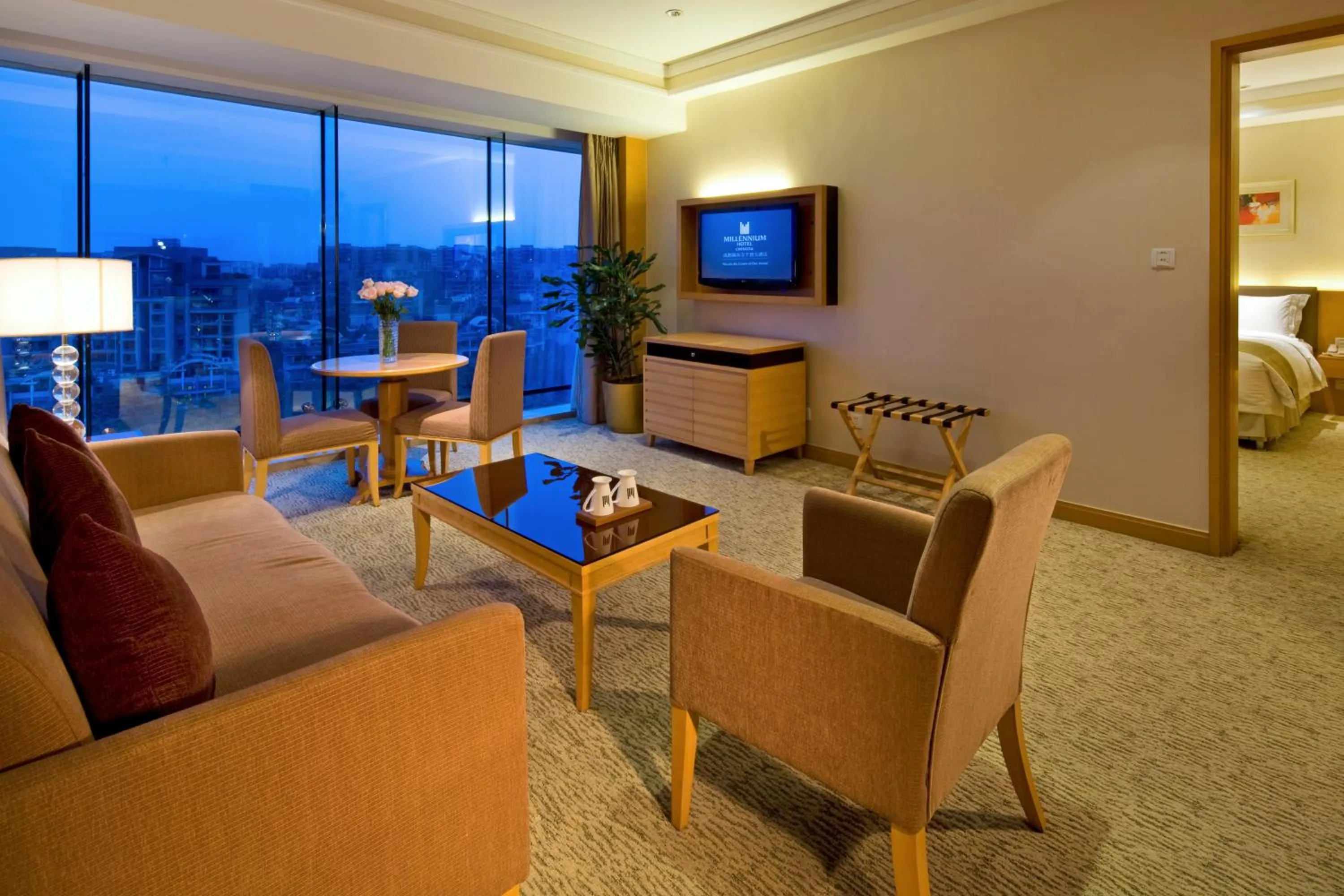 Living room in Millennium Hotel Chengdu