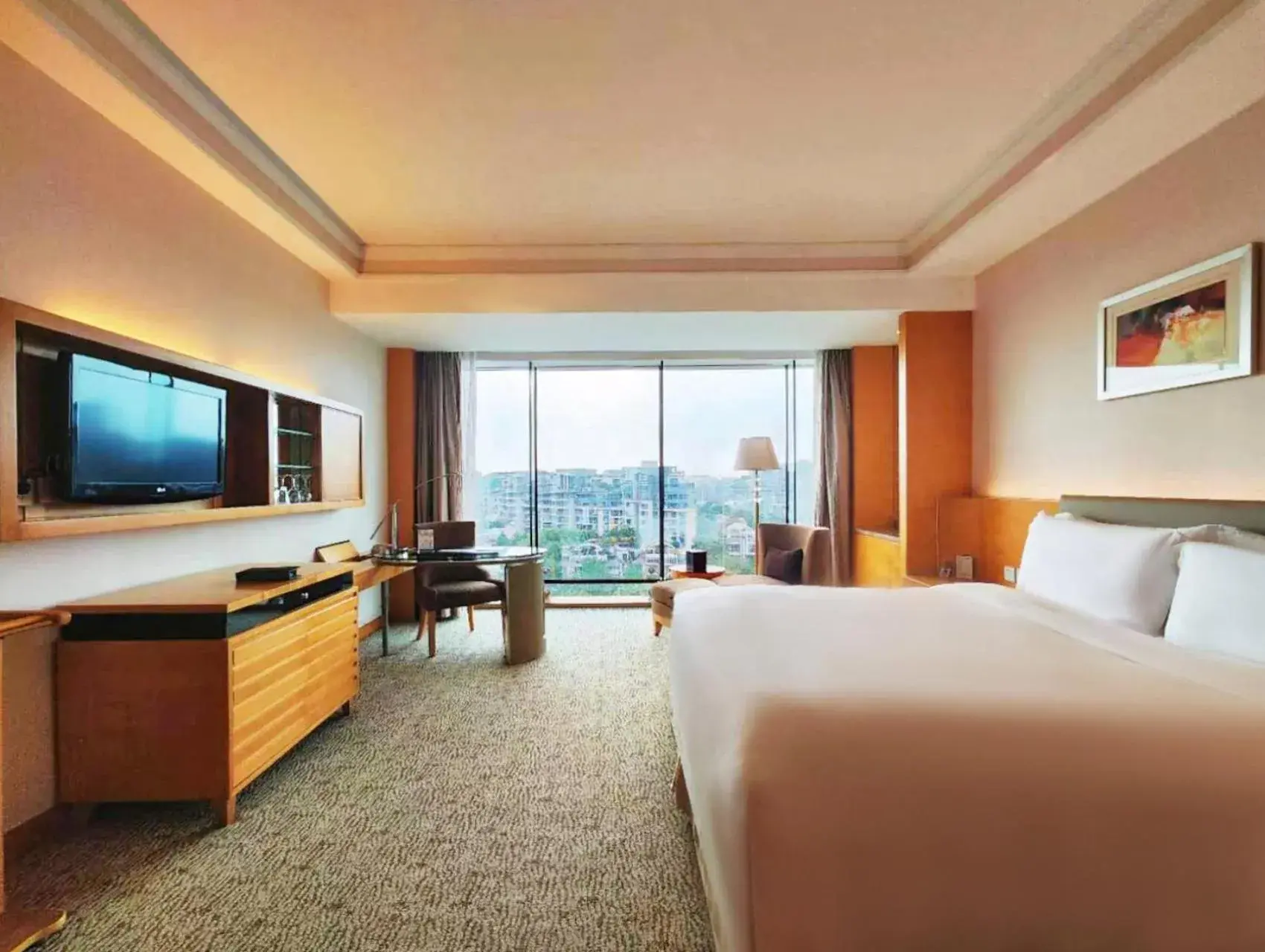 Bedroom, Bed in Millennium Hotel Chengdu - Close to Wuhou Shrine and Chengdu South Railway Station,Fluent English Service Bedroom, Bed in Millennium Hotel Chengdu - Close to Wuhou Shrine and Chengdu South Railway Station,Fluent English Service
