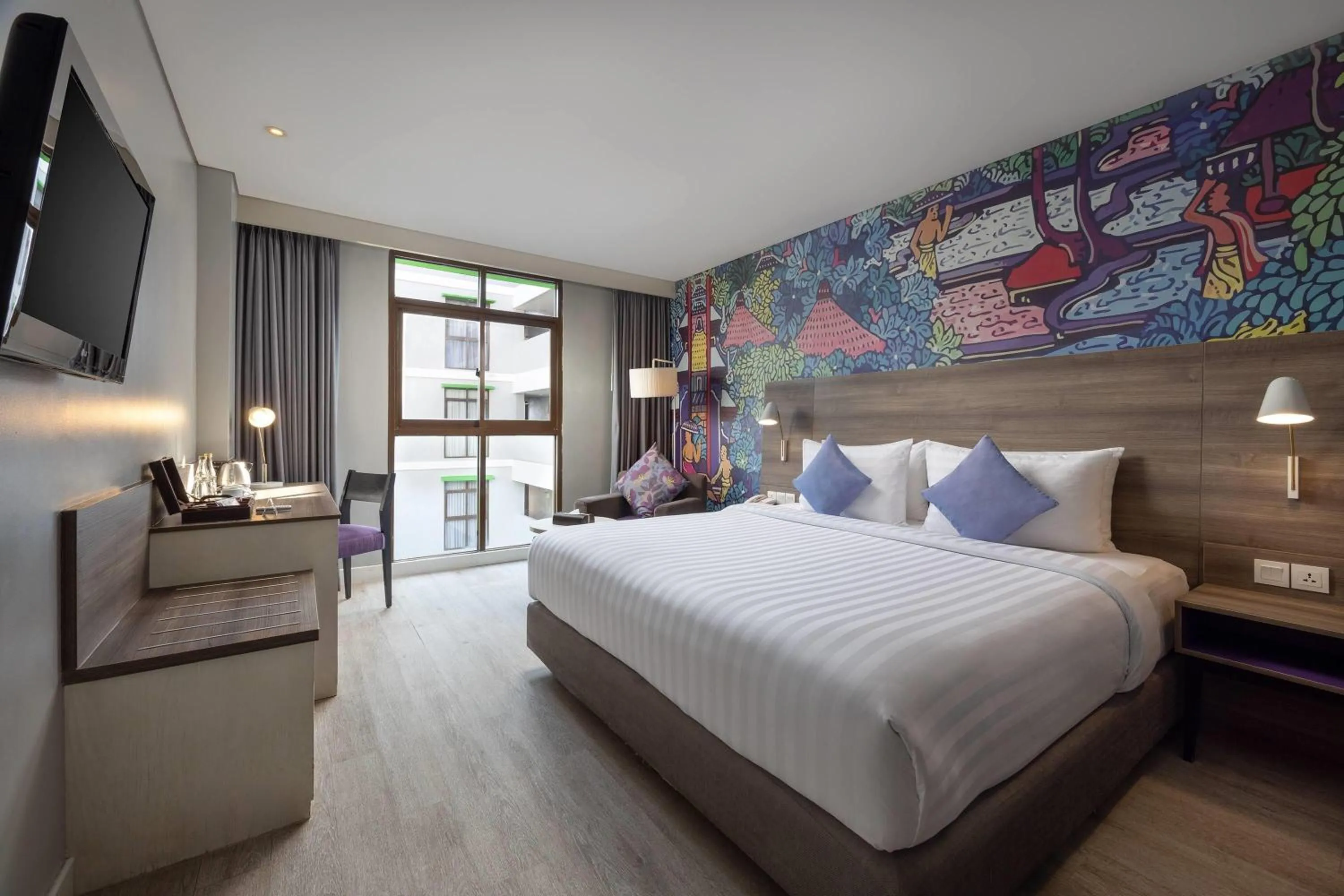 Photo of the whole room, Bed in Wyndham Garden Kuta Beach Bali