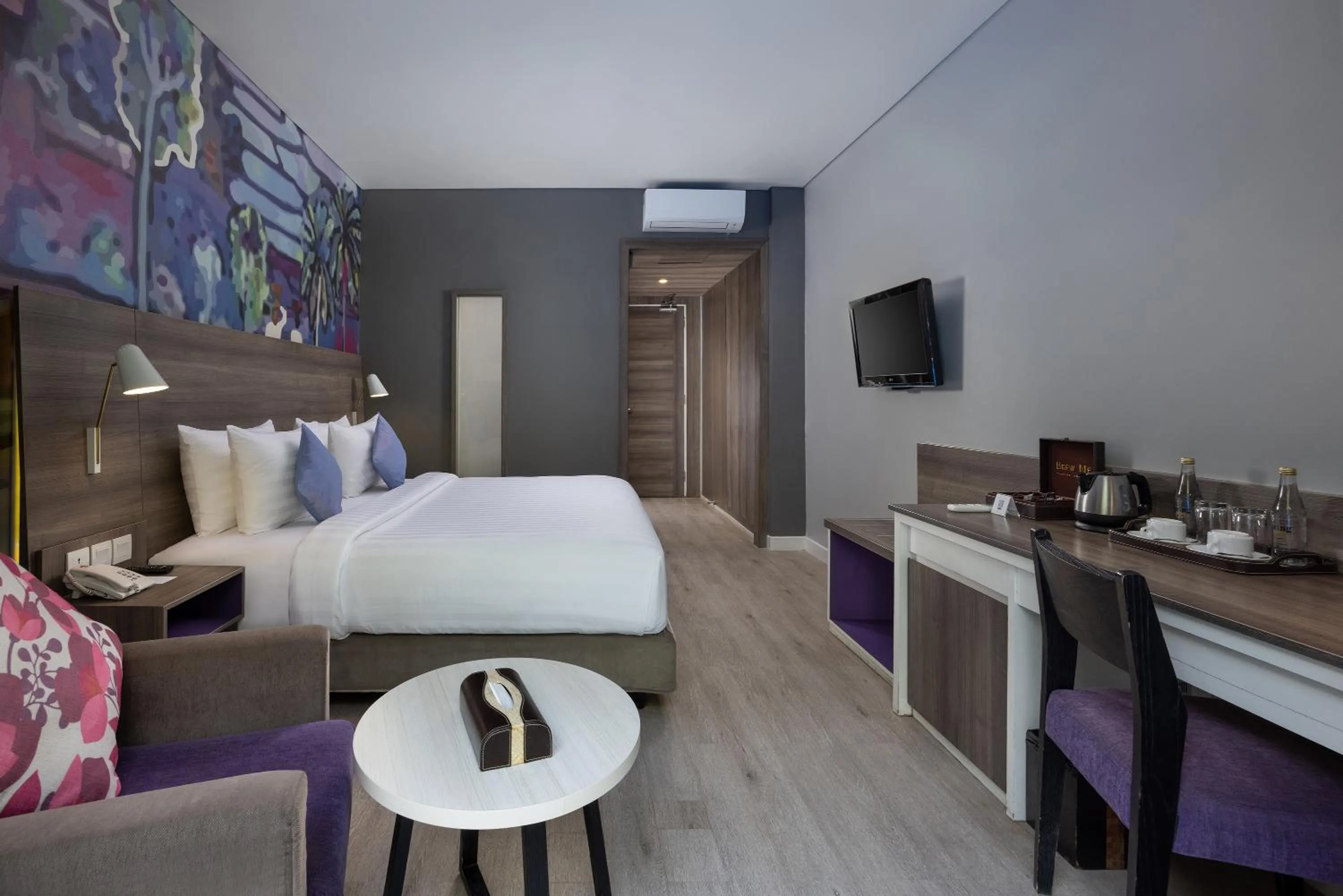 Bedroom, Bed in Wyndham Garden Kuta Beach Bali