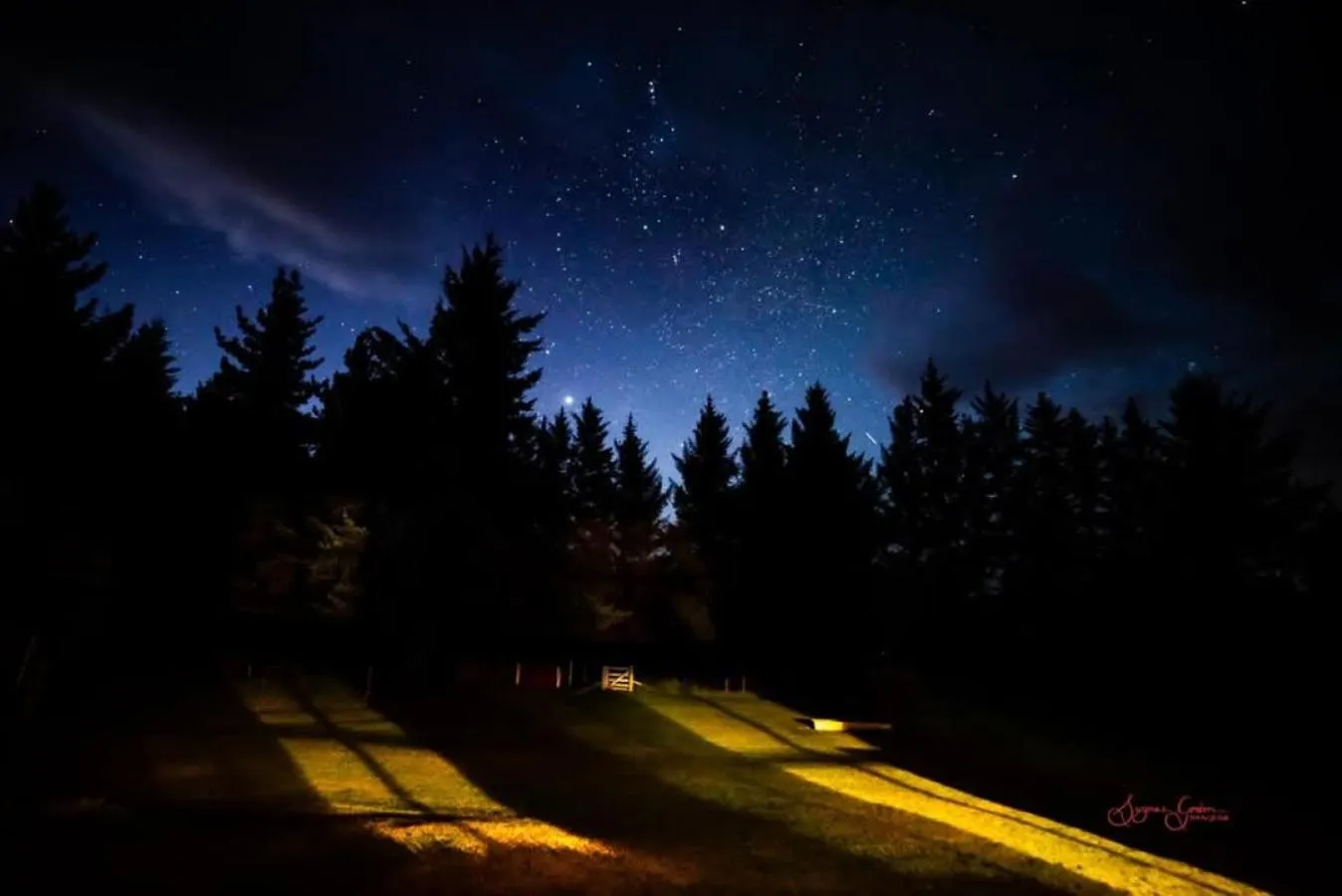 Night in Little Red School House