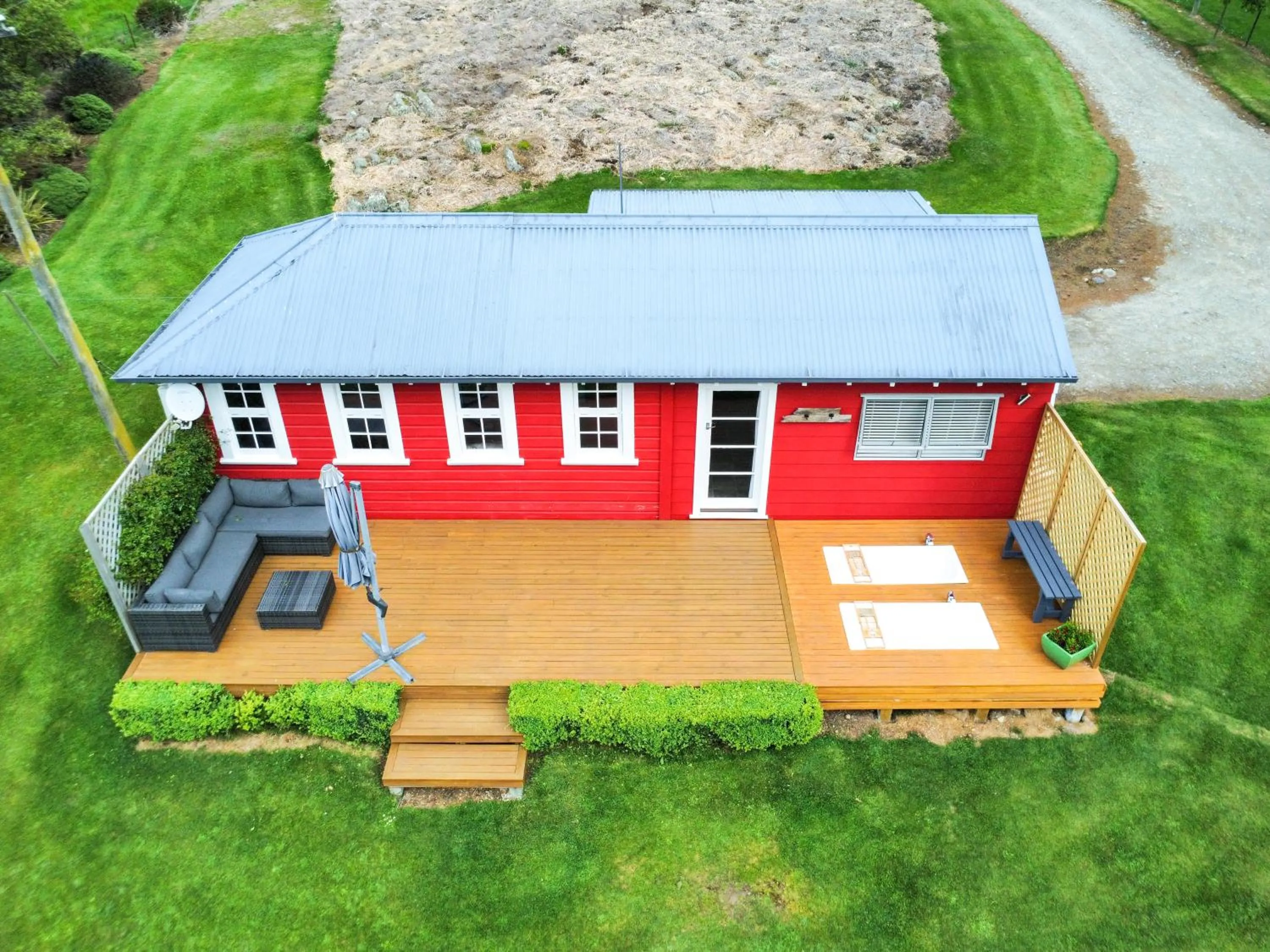 Property building in Little Red School House