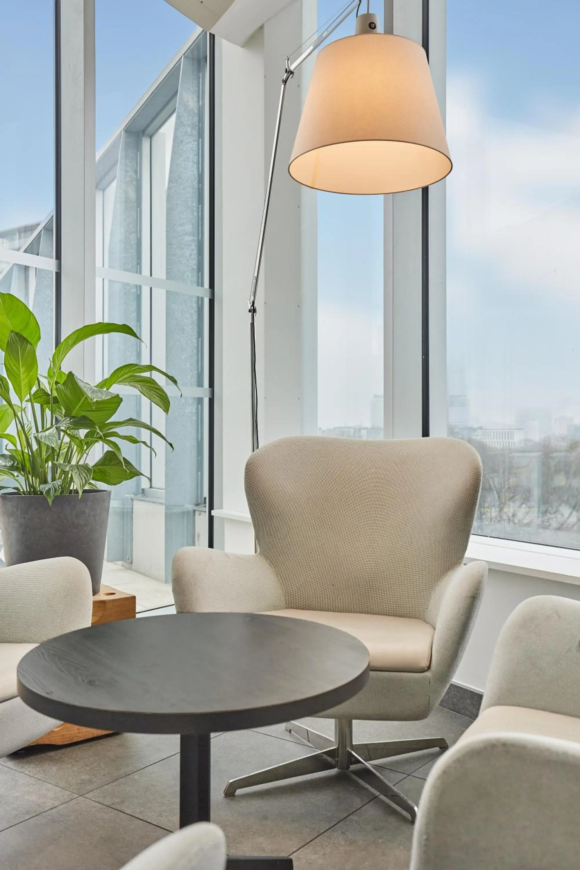 Seating area in Appart Hotel Odalys City Paris XVII