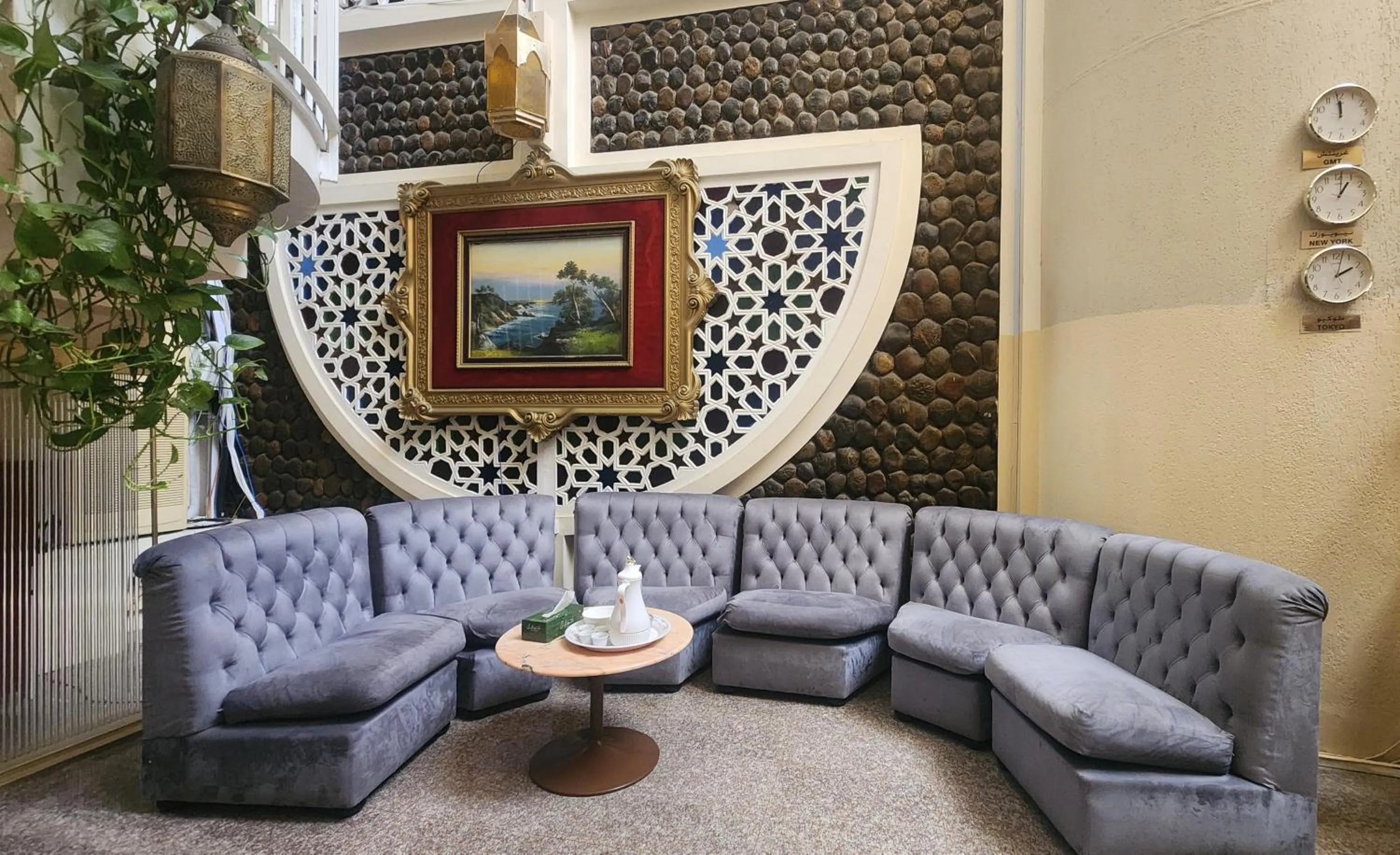 Seating area in Qurum Beach Hotel