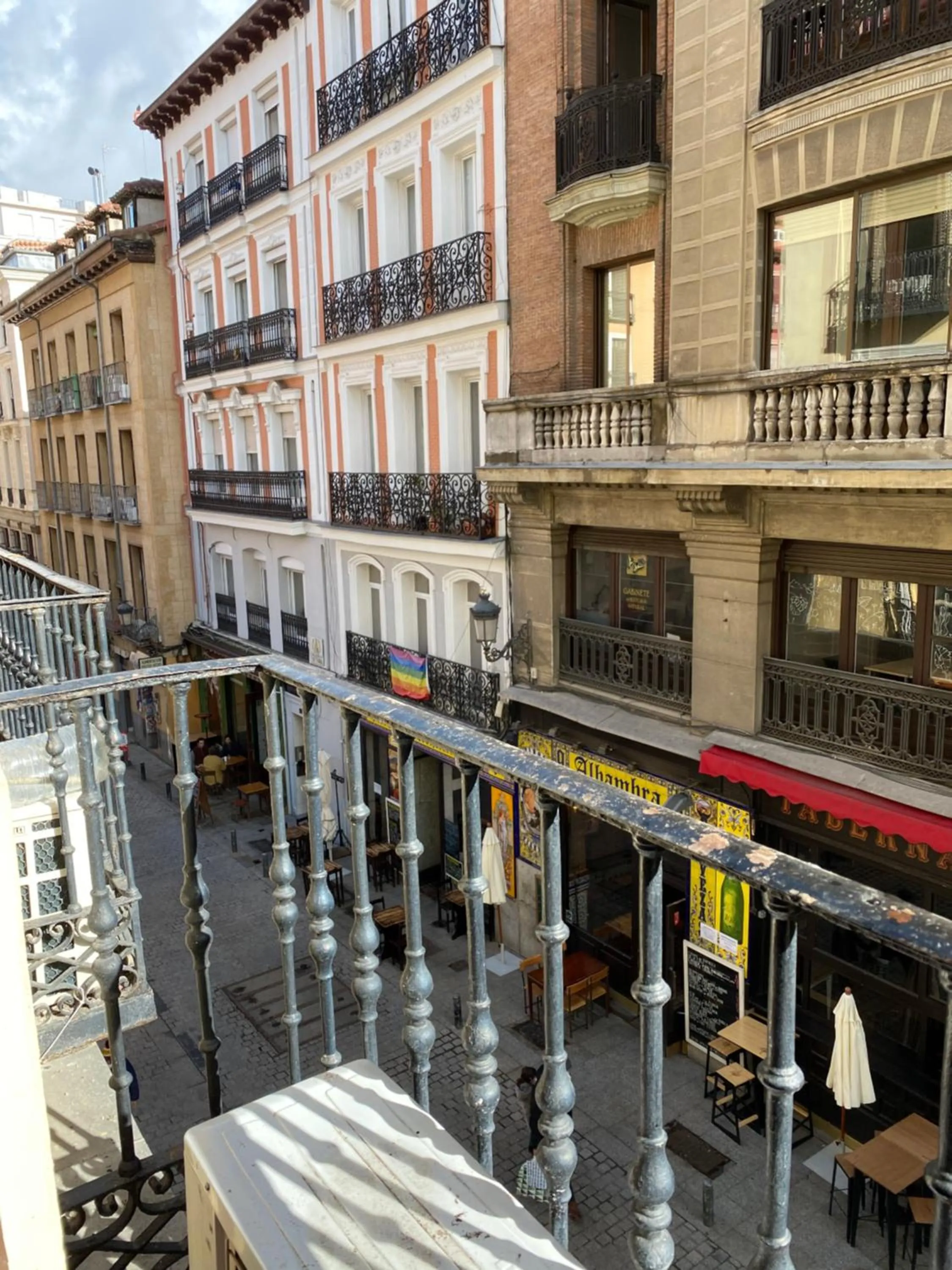 Street view in Barbieri Sol Hostel