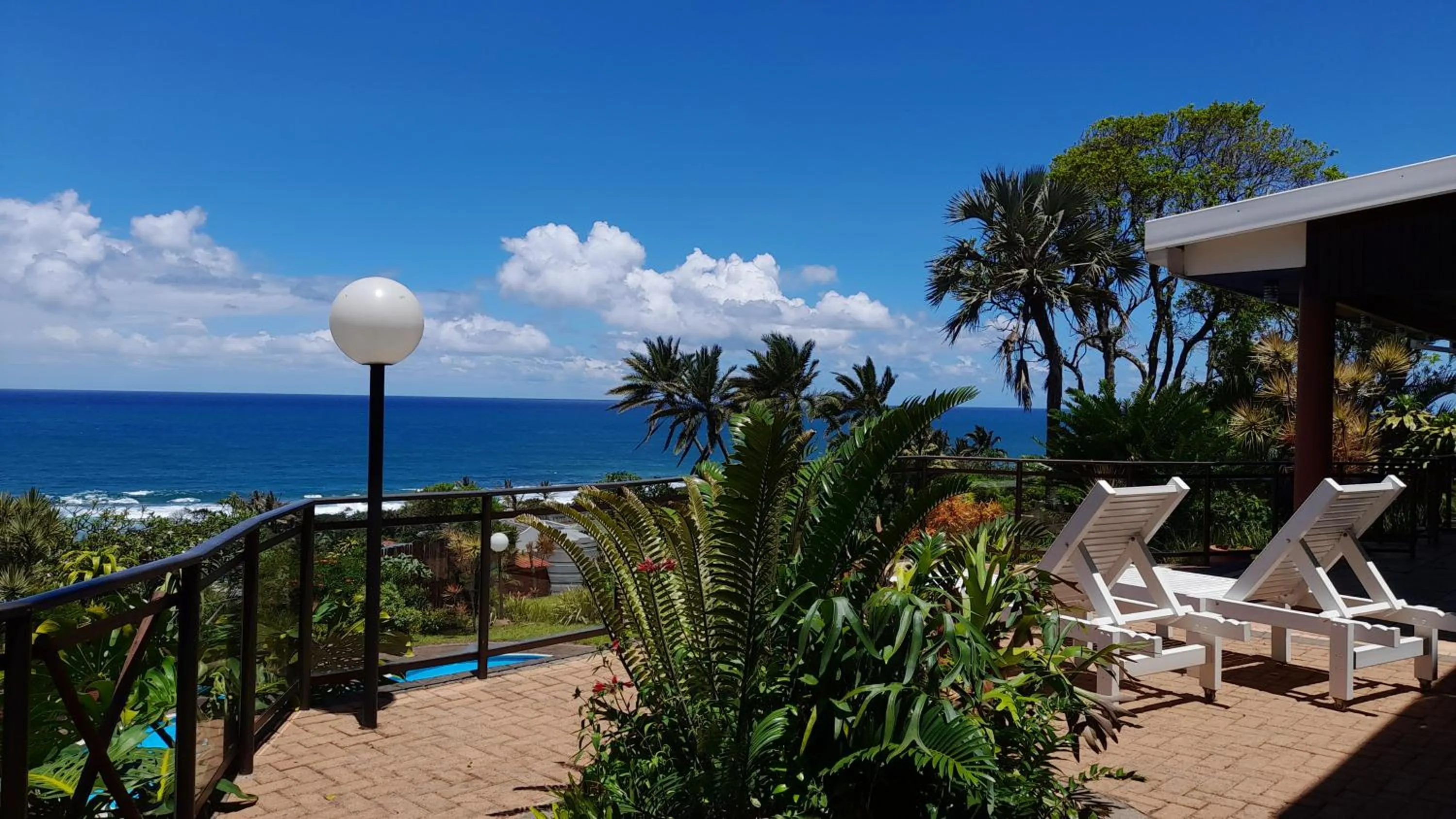 Patio in Wailana lodge