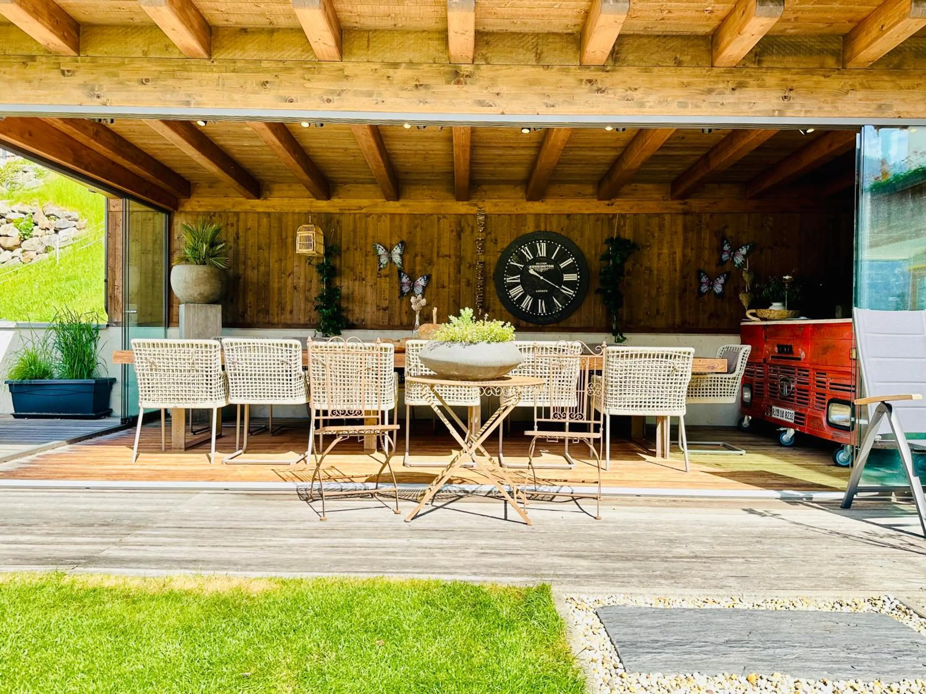 Garden in Aparthotel Krösbacher