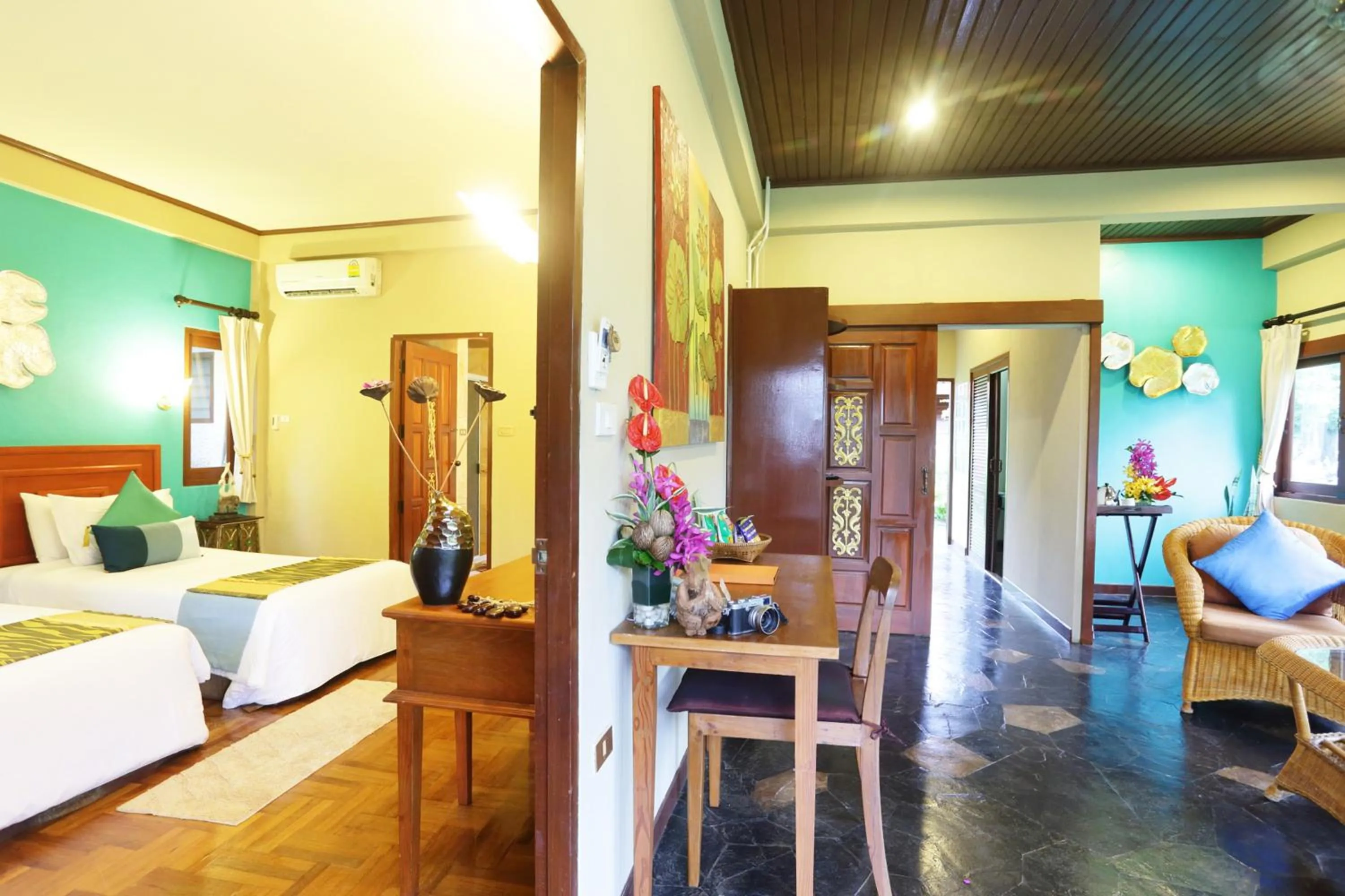 Decorative detail, Bed in Viva Vacation Resort