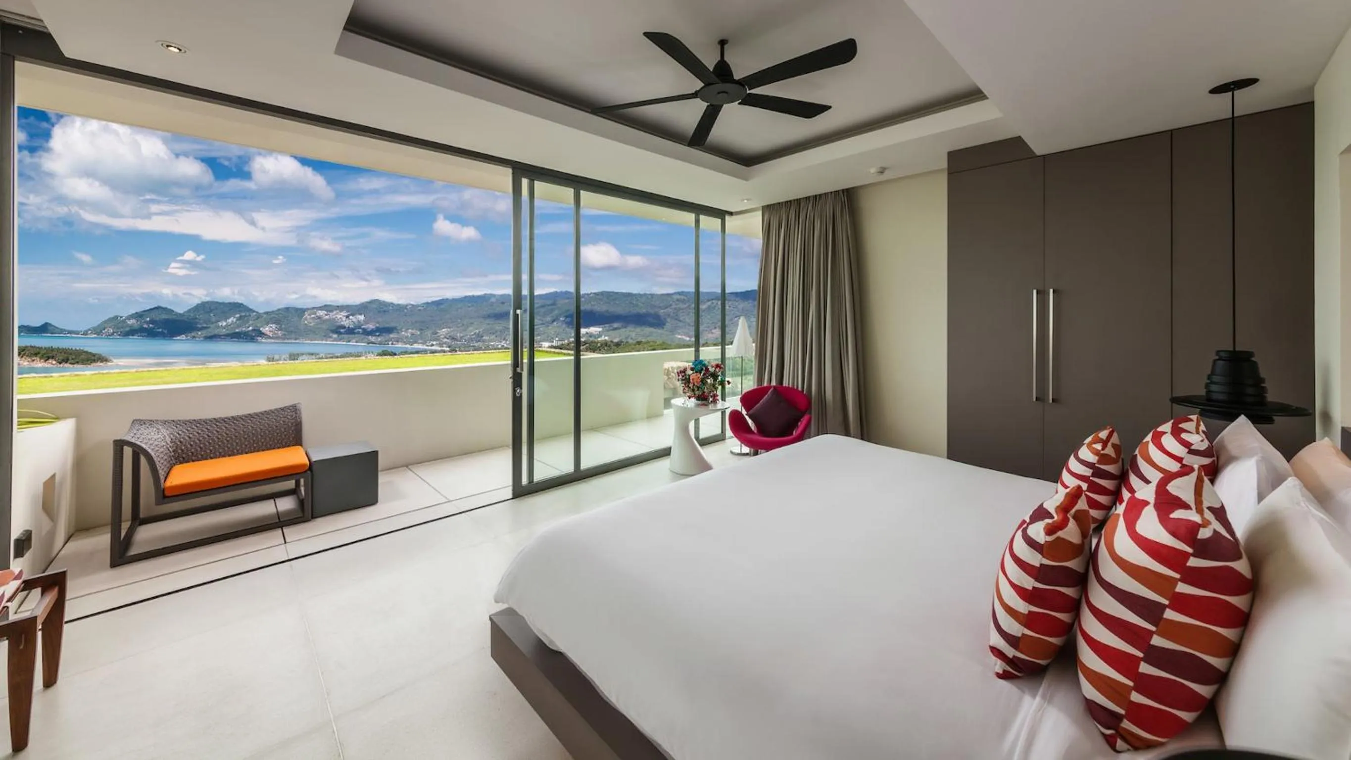 Bedroom, Bed in Villa Anavaya