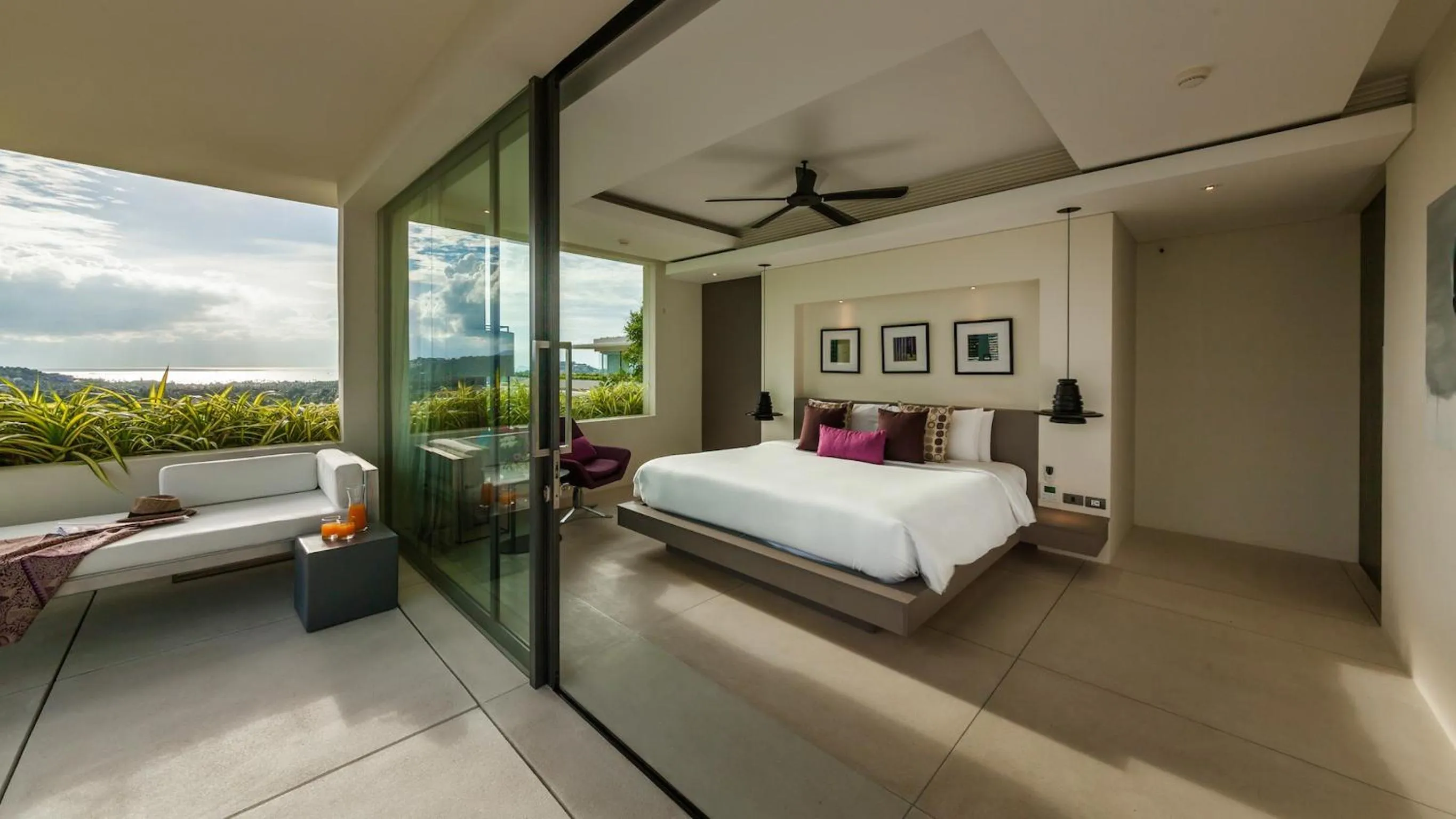 Bedroom, Bed in Villa Anavaya