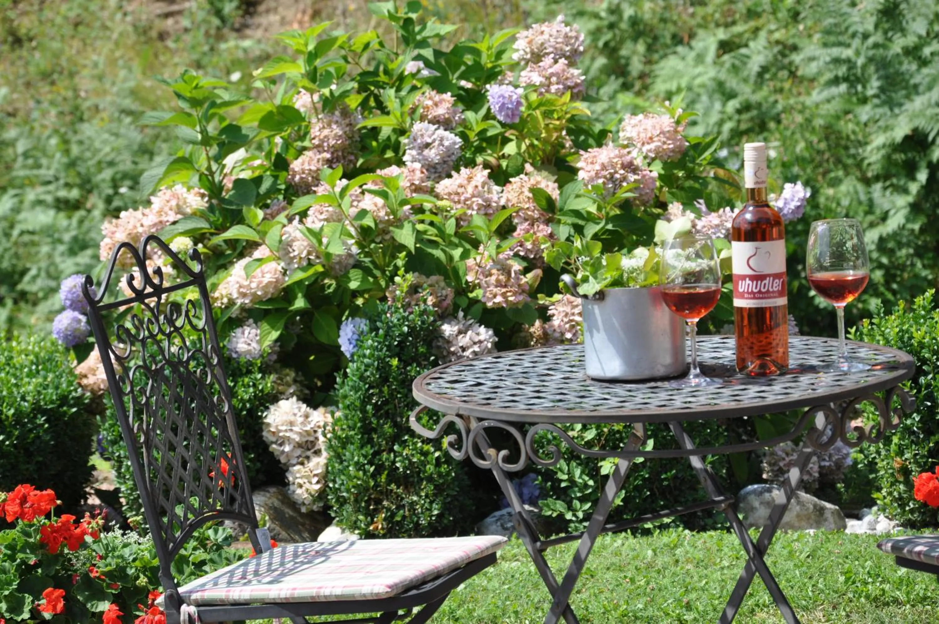 Garden view in Gmiatliche Stubm