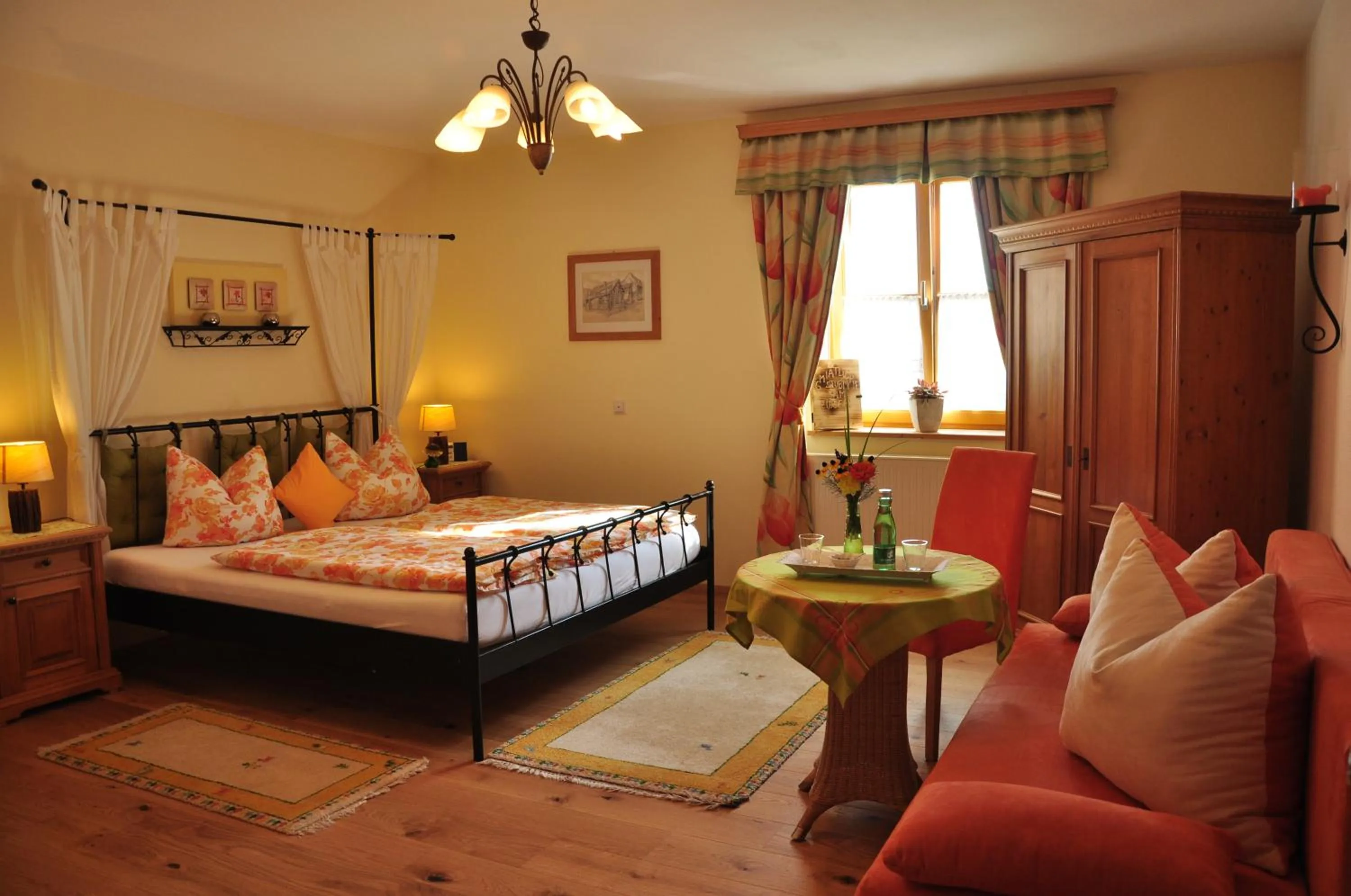 Bed in Gmiatliche Stubm