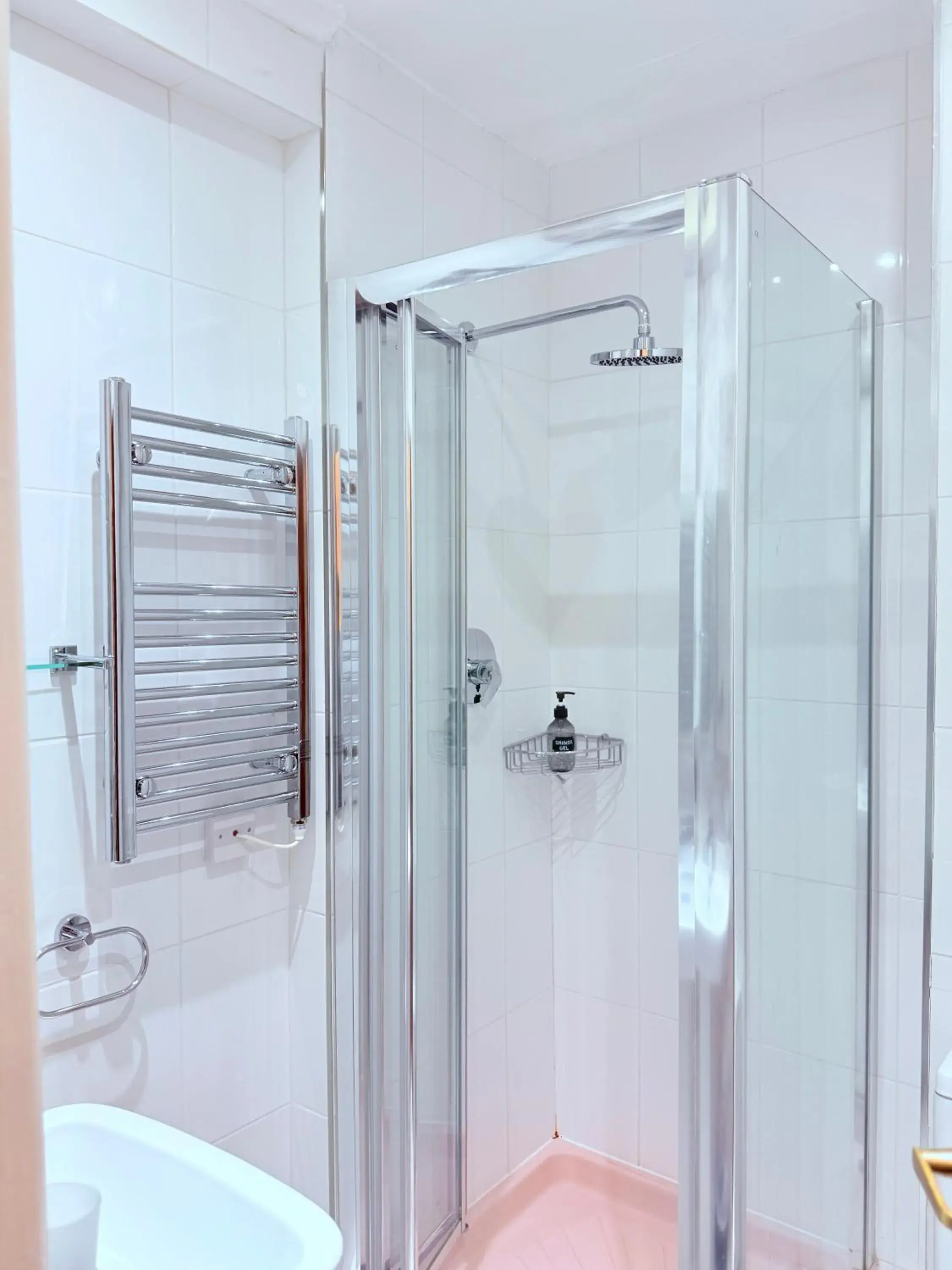 Shower in Albro House Hotel, London Shower in Albro House Hotel, London