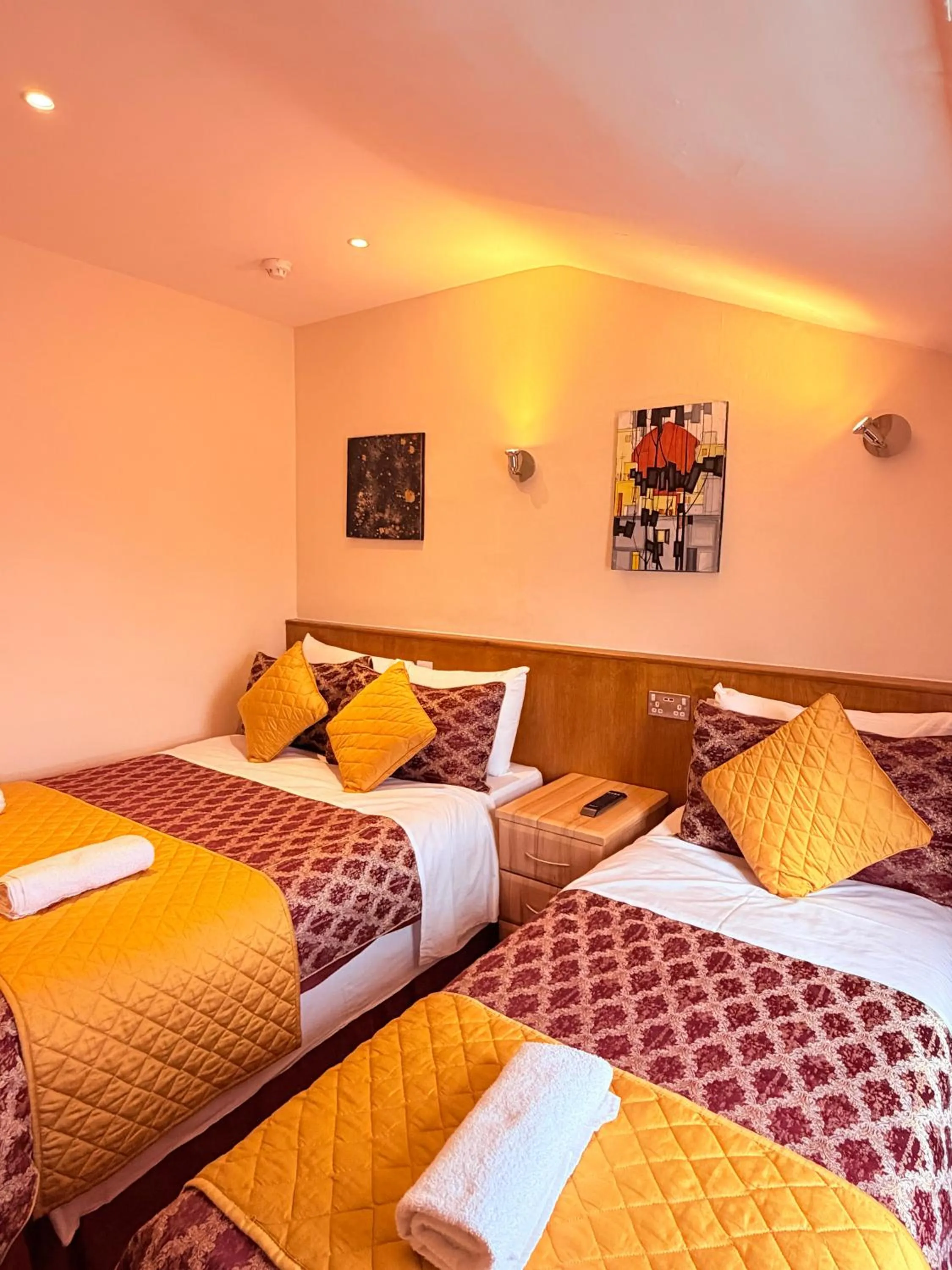 Bed in Albro House Hotel, London