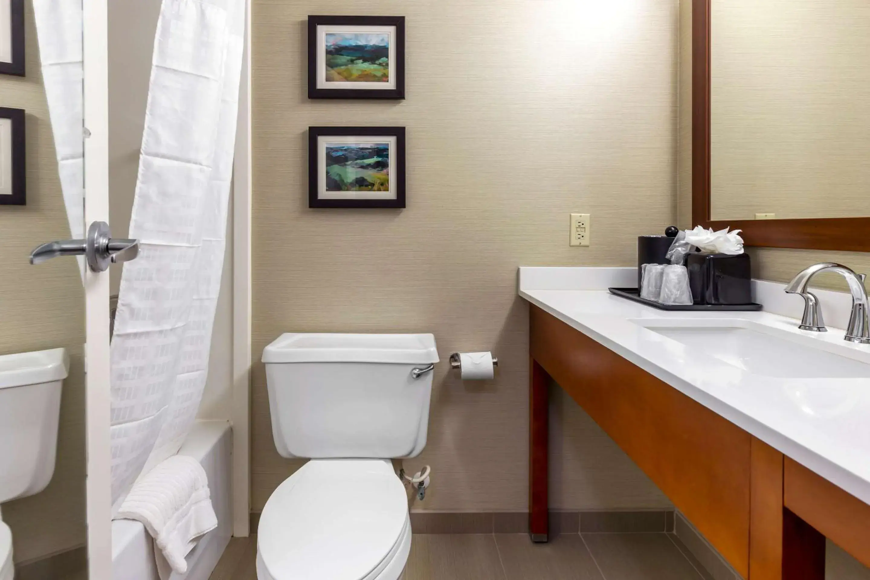 Bedroom in Comfort Inn University Durham - Chapel Hill Bedroom in Comfort Inn University Durham - Chapel Hill