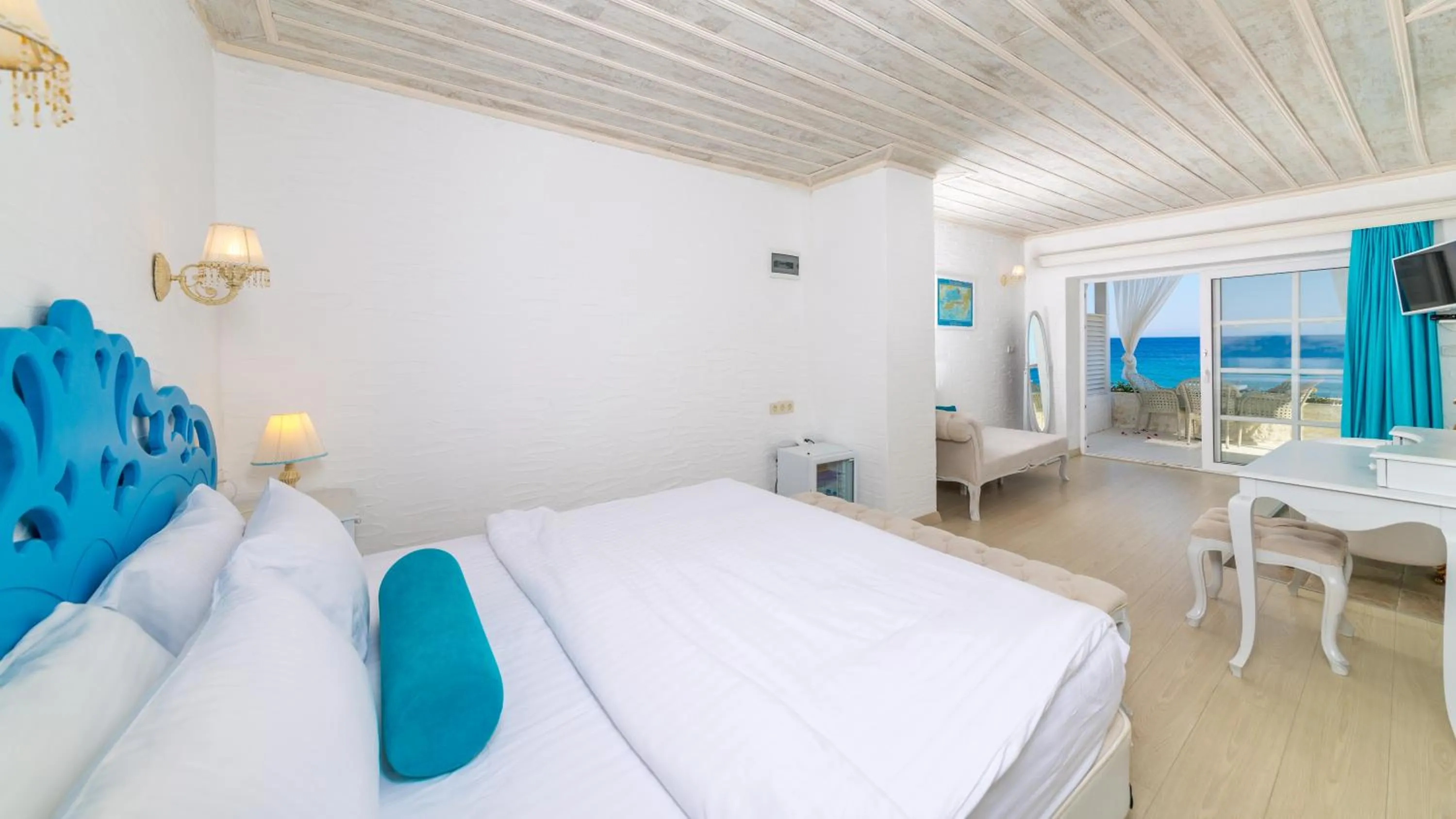 Patio in Hotel Mavi Beyaz