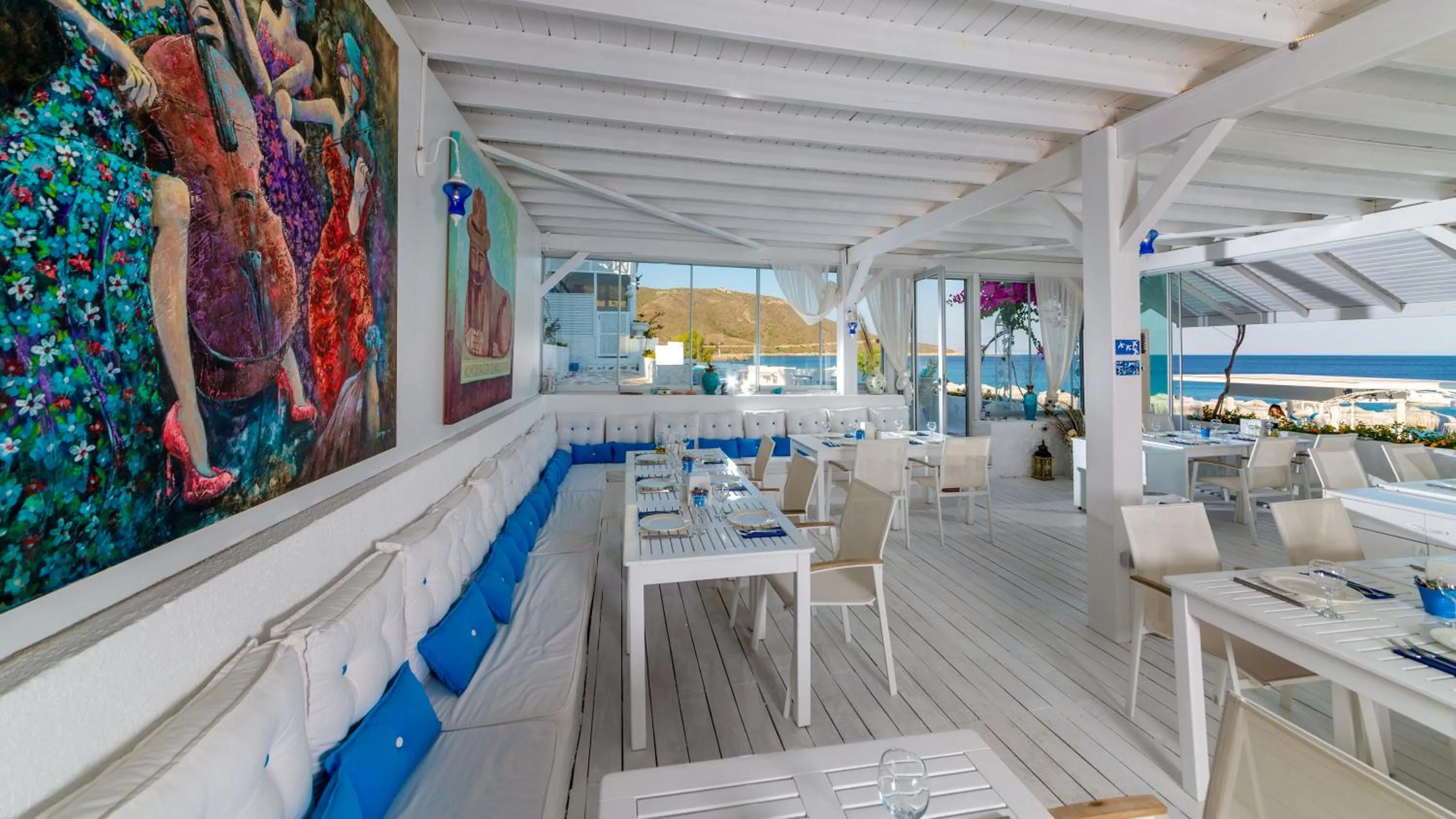 Restaurant/places to eat in Hotel Mavi Beyaz