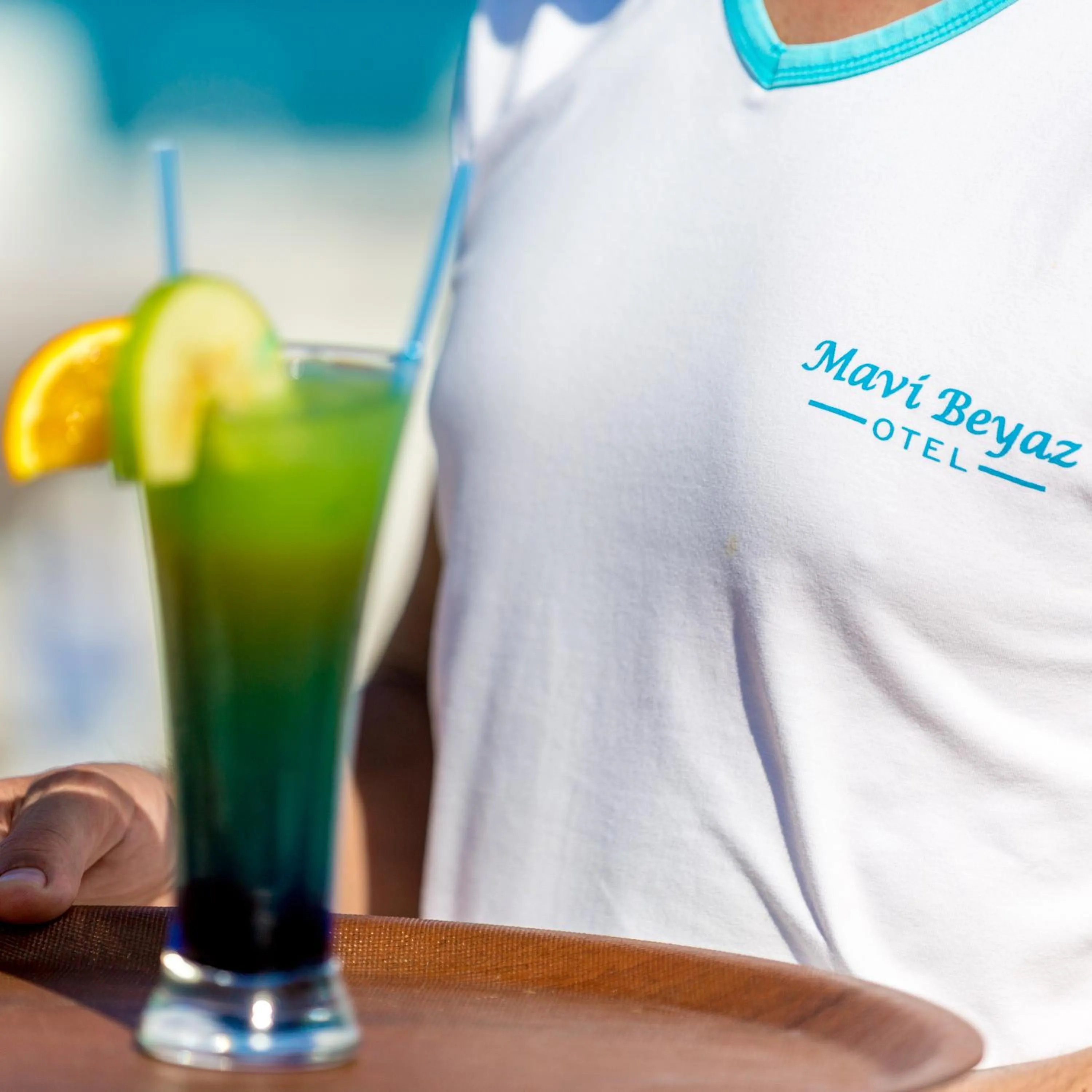 Alcoholic drinks in Hotel Mavi Beyaz