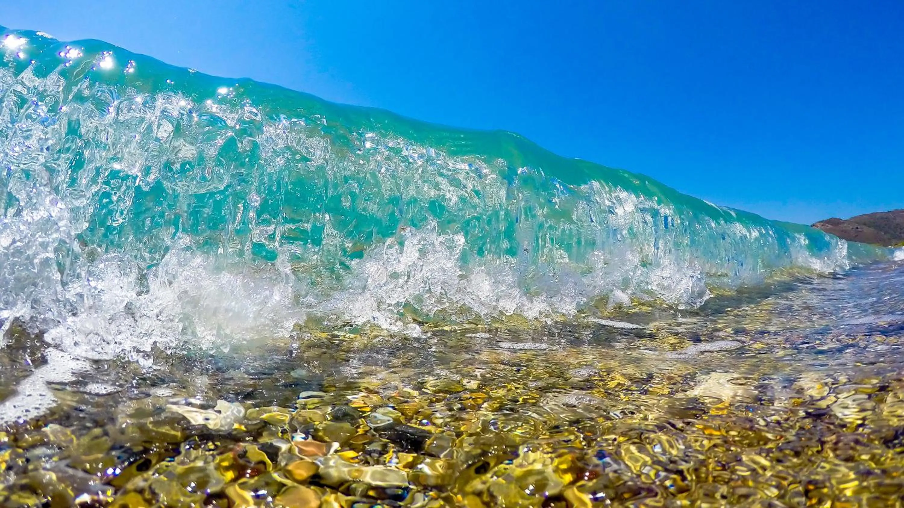 Beach, Mountain View in Hotel Mavi Beyaz