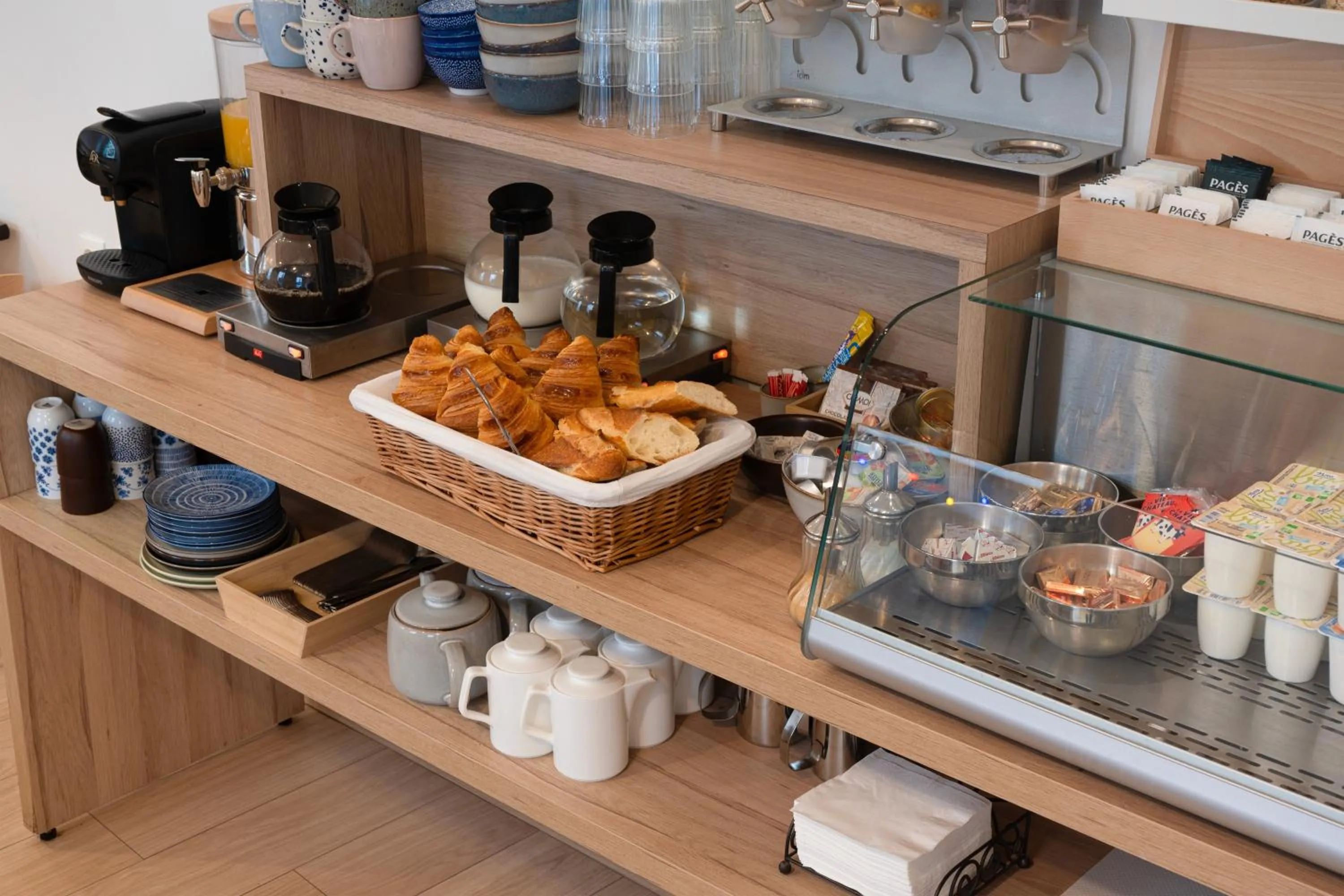 Buffet breakfast in Hotel Cosmos