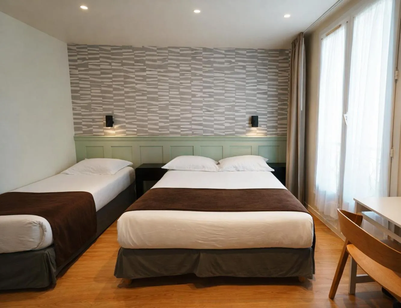 Bed in Hotel Cosmos