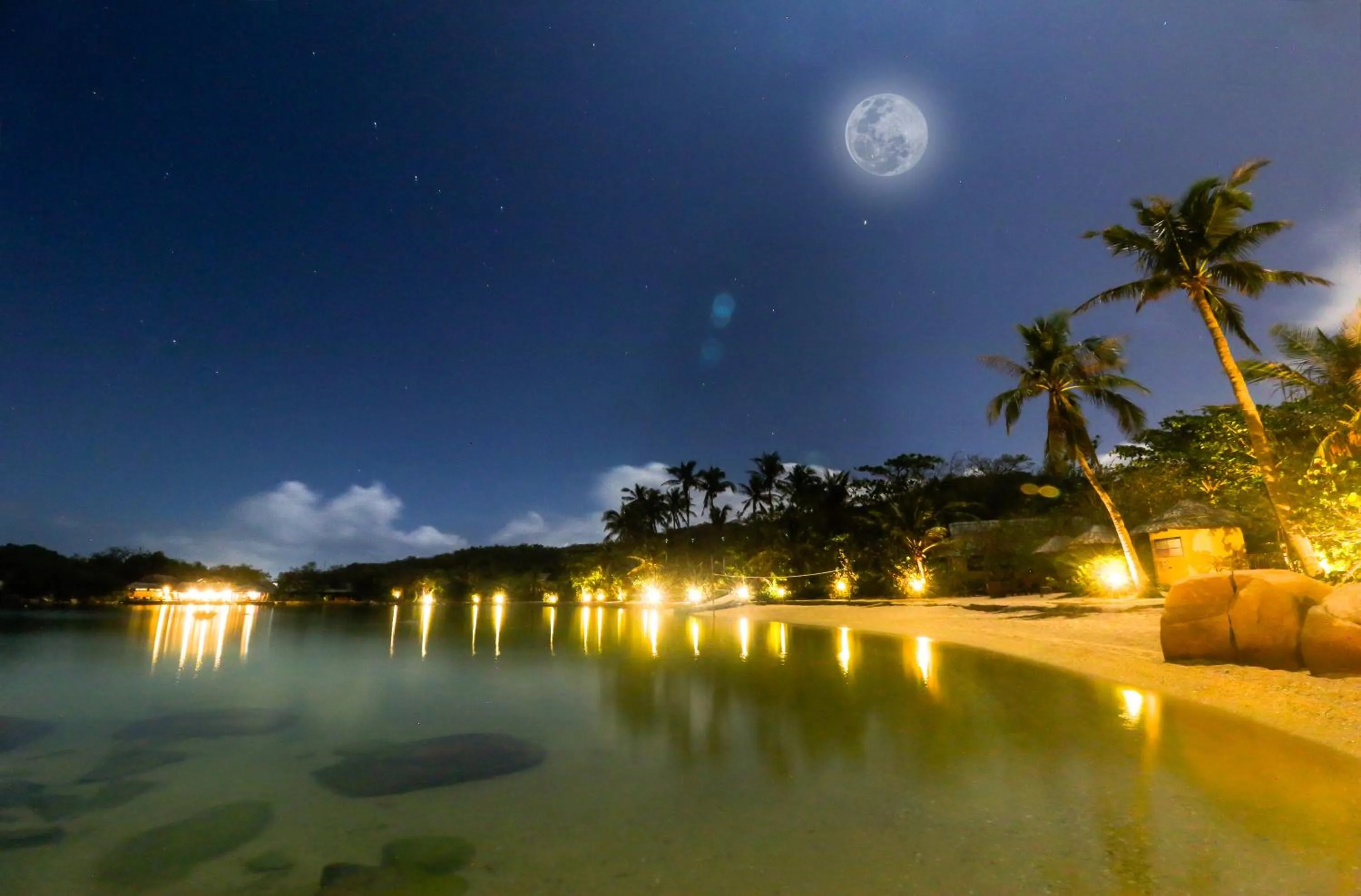 Night in Whale Island Resort