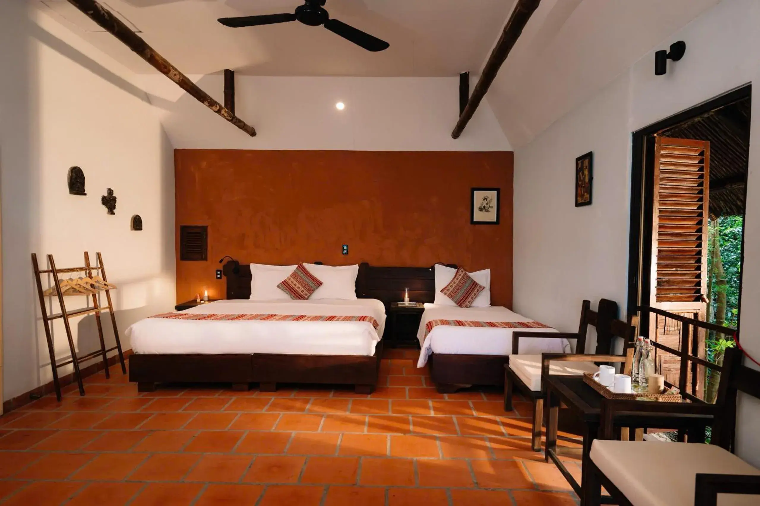 Bed in Whale Island Resort Bed in Whale Island Resort